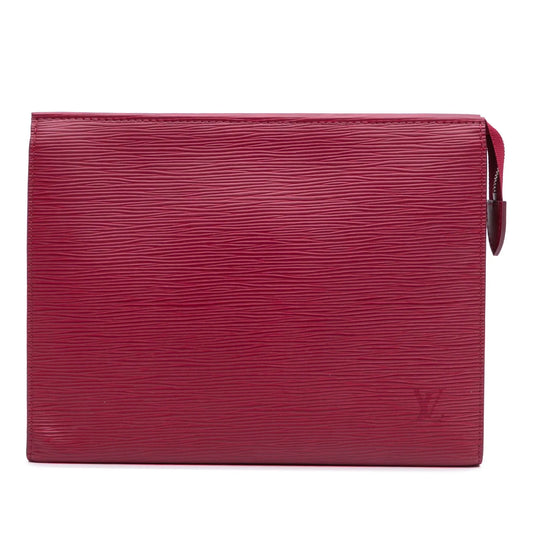 Pink Louis Vuitton Epi Toiletry Pouch 26 Clutch Bag