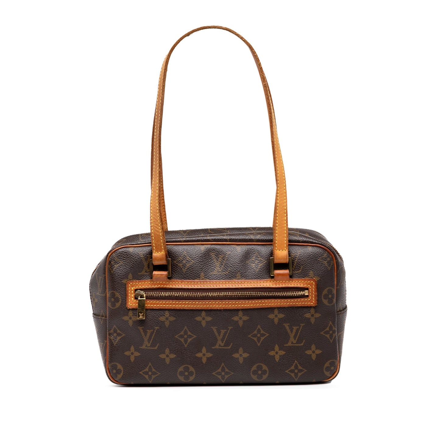 Brown Louis Vuitton Monogram Cite MM Shoulder Bag