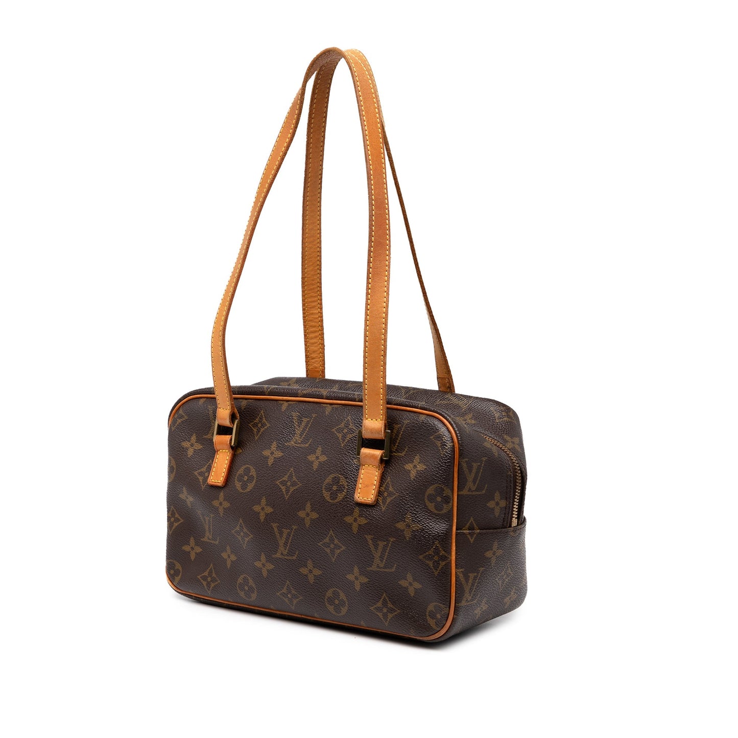 Brown Louis Vuitton Monogram Cite MM Shoulder Bag