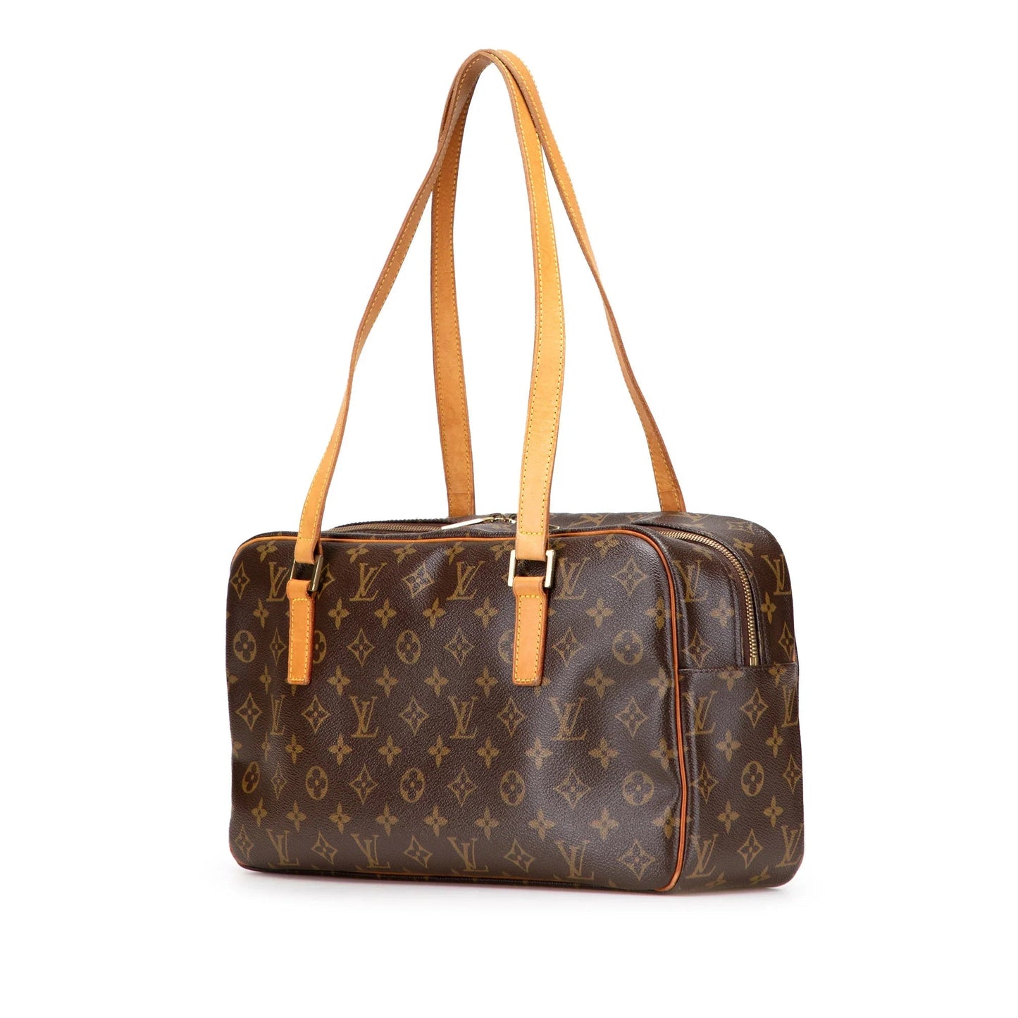 Brown Louis Vuitton Monogram Cite GM Shoulder Bag