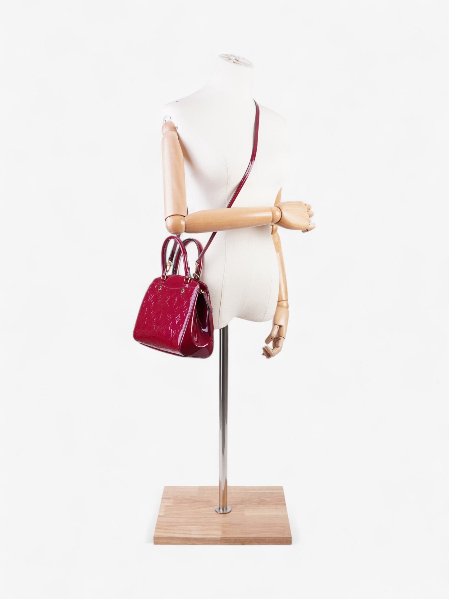 Louis Vuitton Brea Burgundy Leather BB