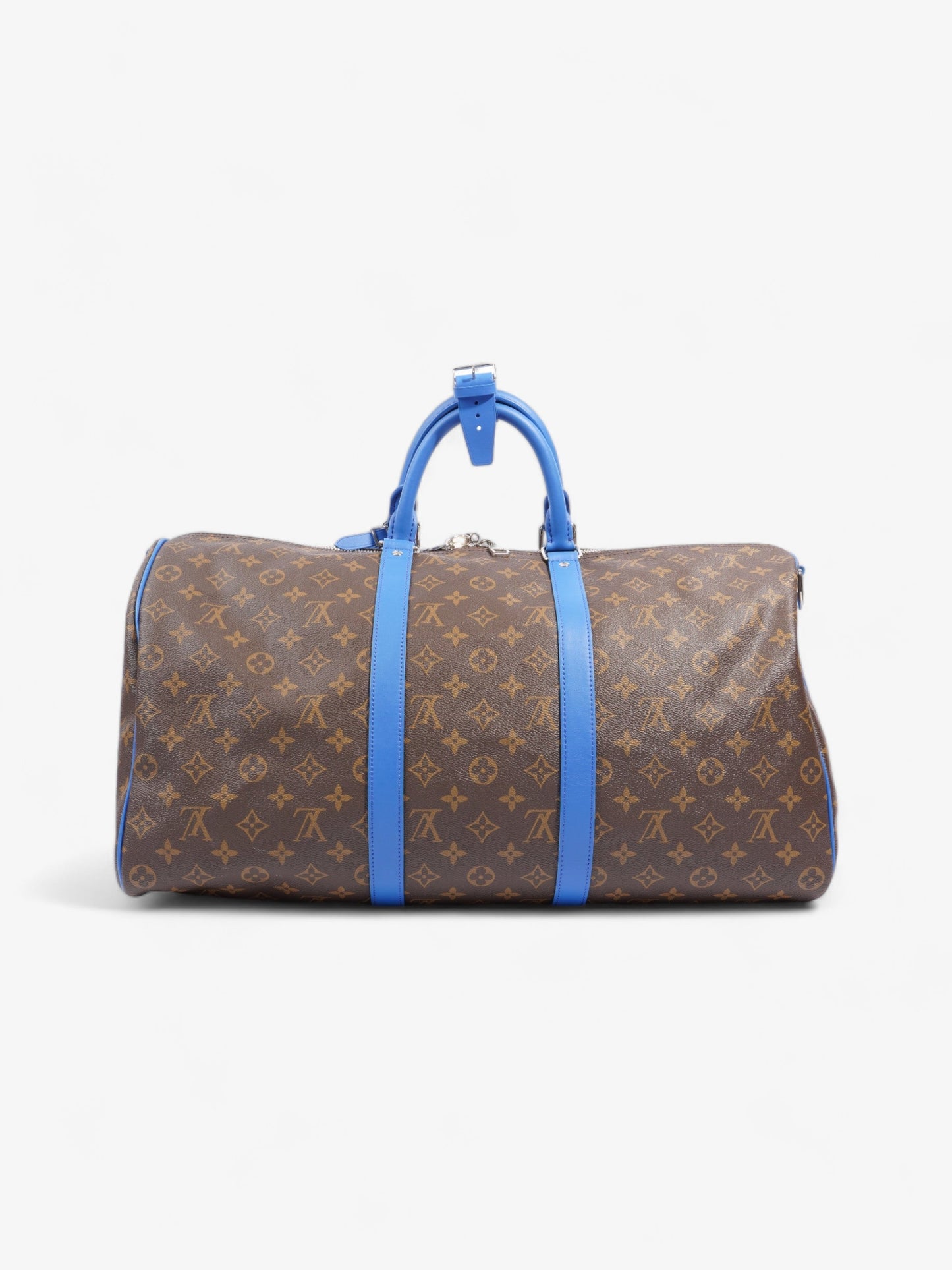 Louis Vuitton Keepall BandouliÃ¨re 50 Monogram / Blue Coated Canvas