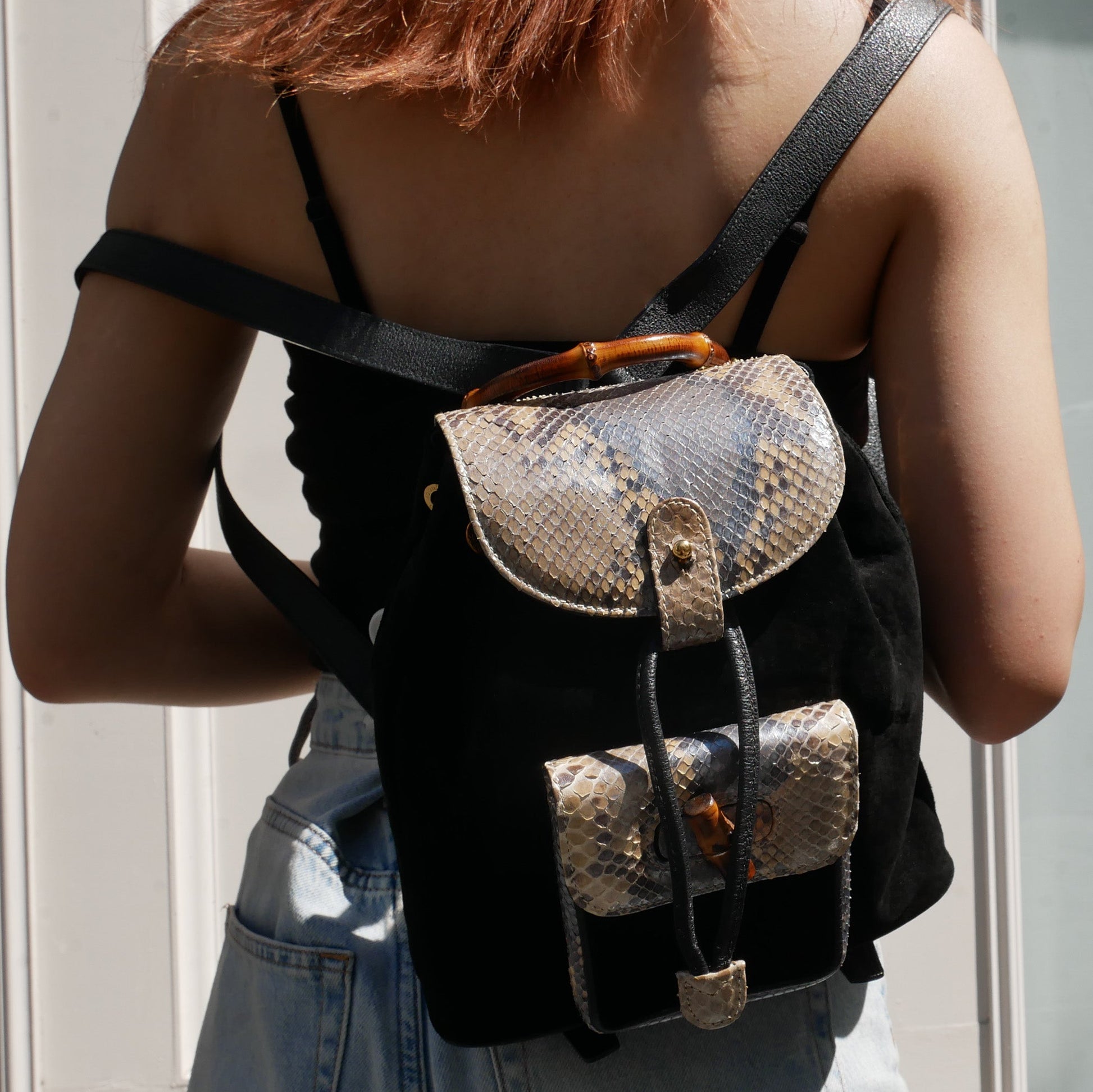 Gucci Leather Shoulder Bag