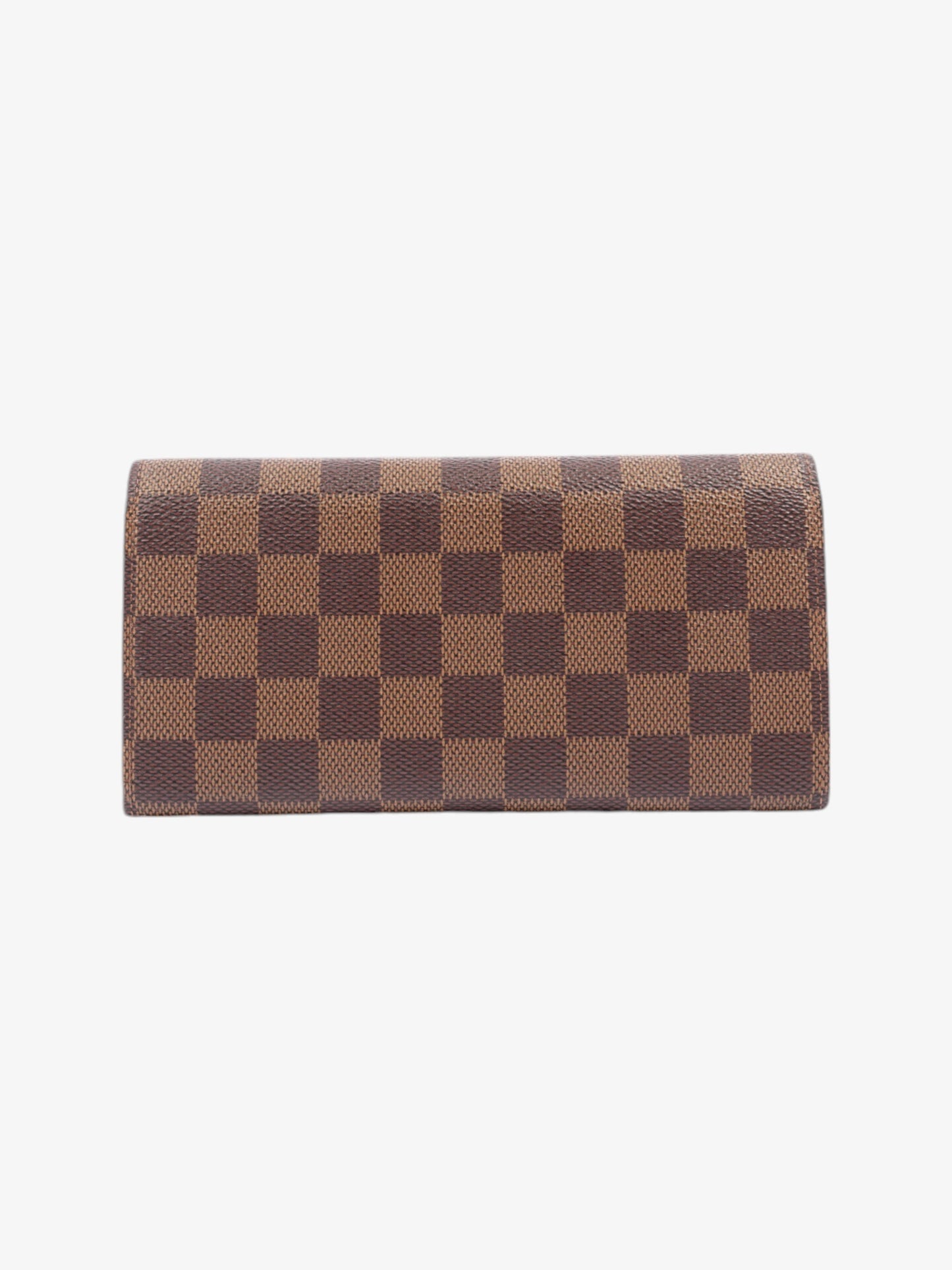Louis Vuitton Emilie Damier Ebene Coated Canvas