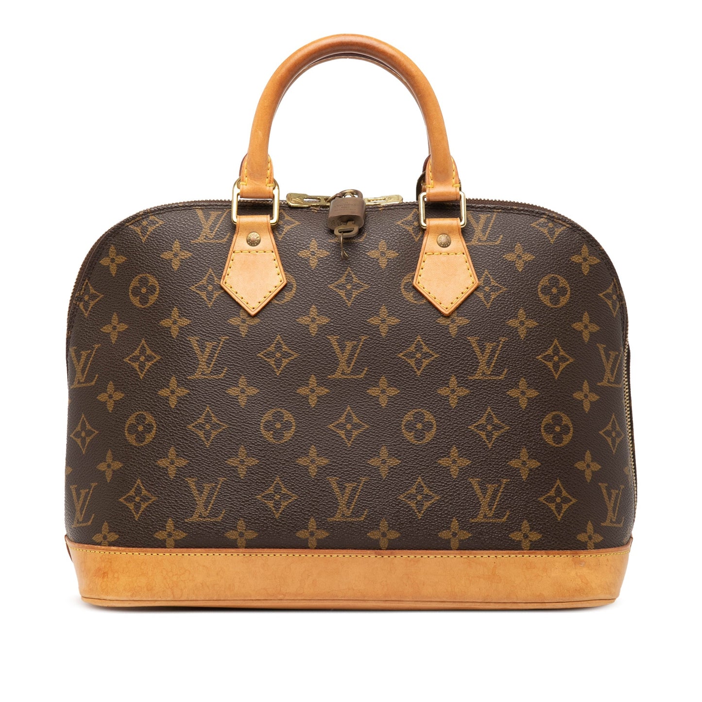 Brown Louis Vuitton Monogram Alma PM Handbag
