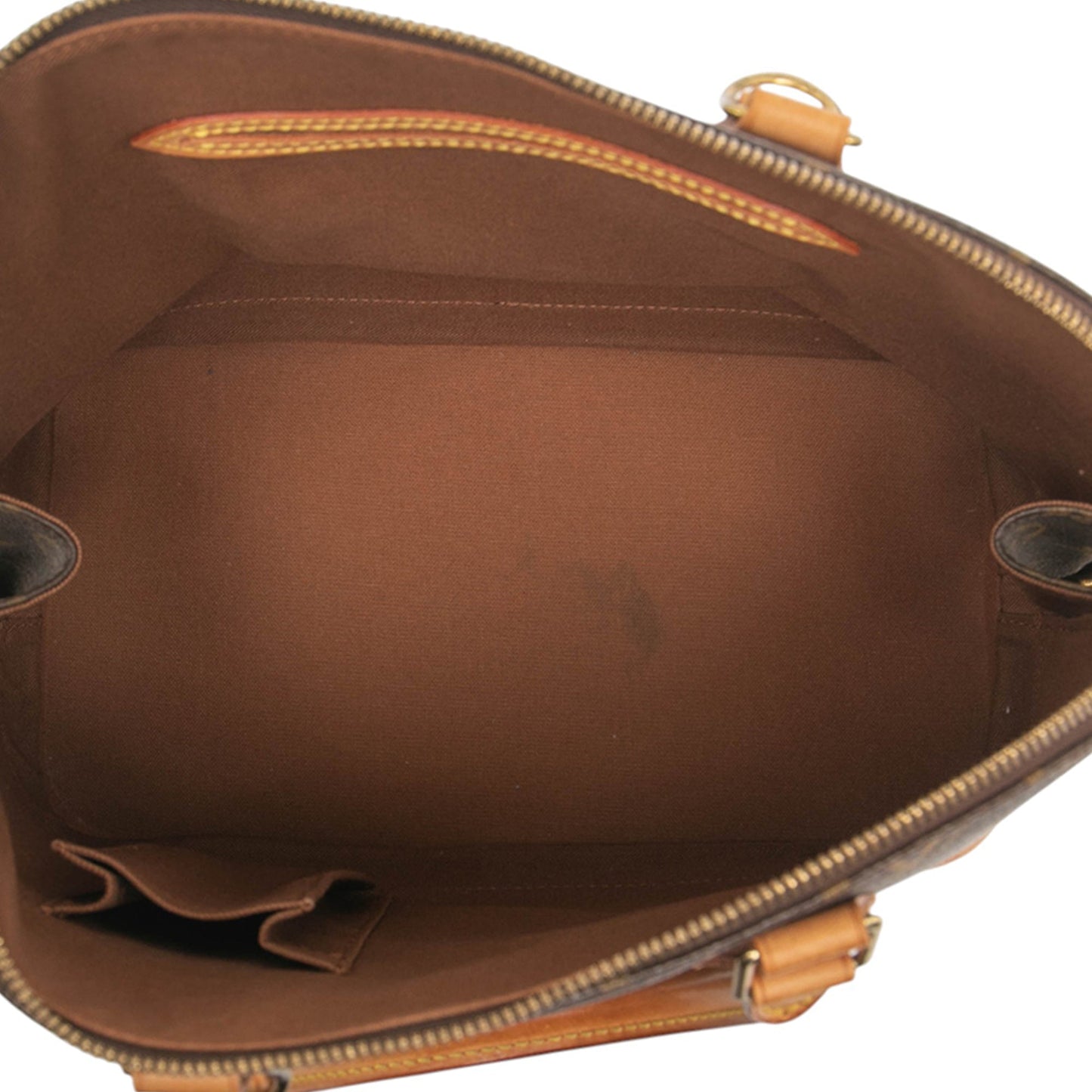 Brown Louis Vuitton Monogram Alma PM Handbag