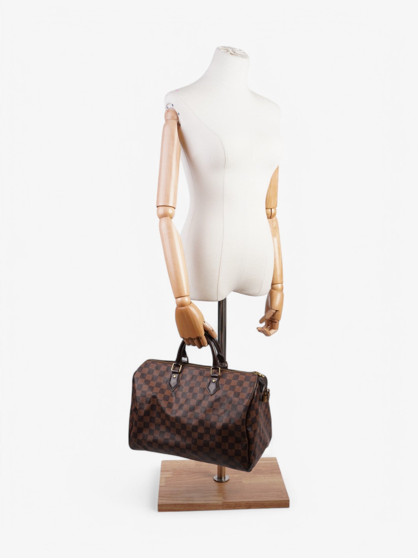 Louis Vuitton Speedy Damier Ebene Coated Canvas 35