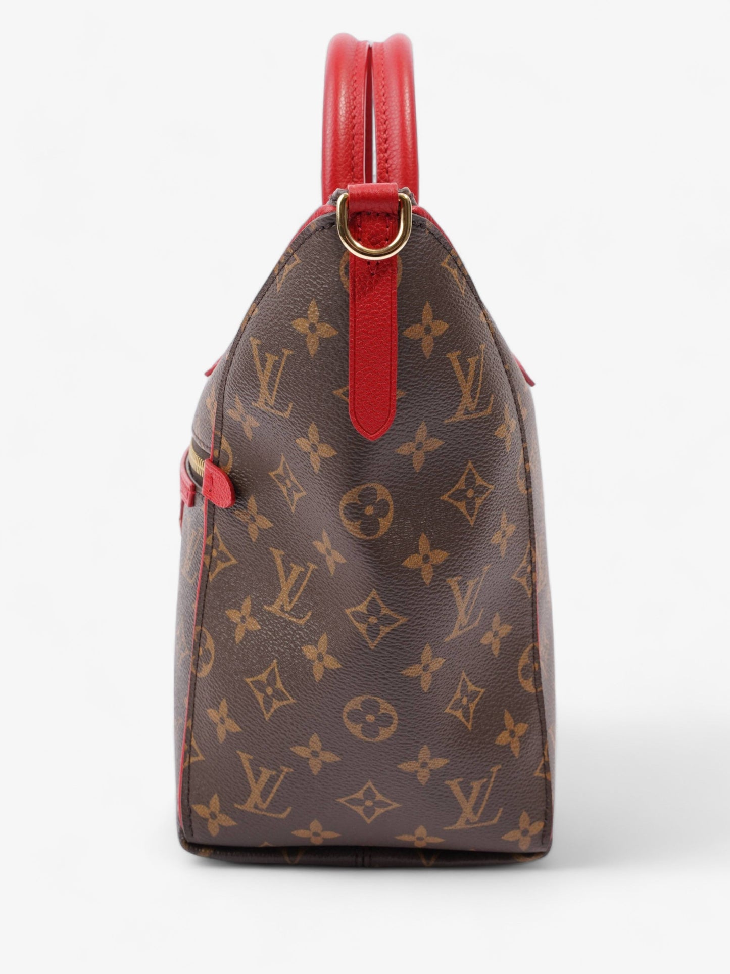 Louis Vuitton Tournelle PM Monogram / Red Coated Canvas