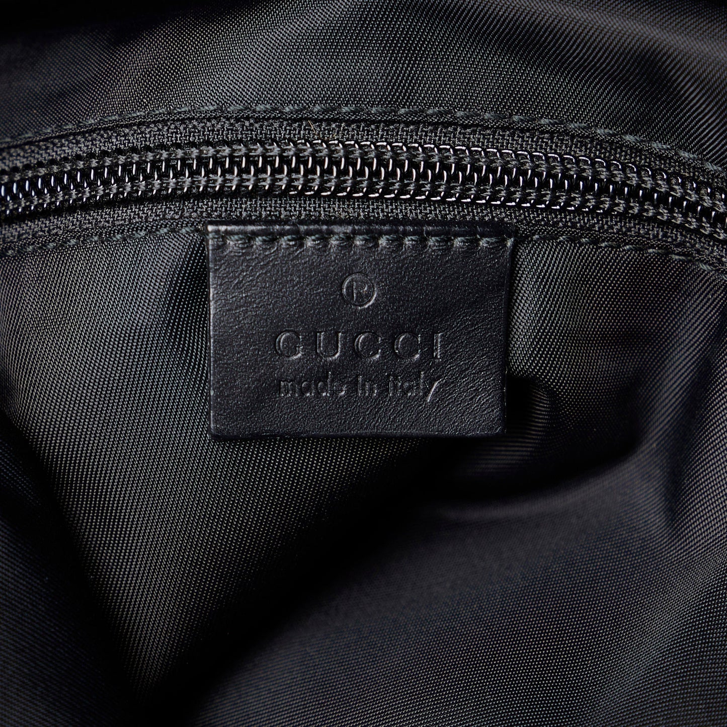 GUCCI Techno Web Fold Over Backpack