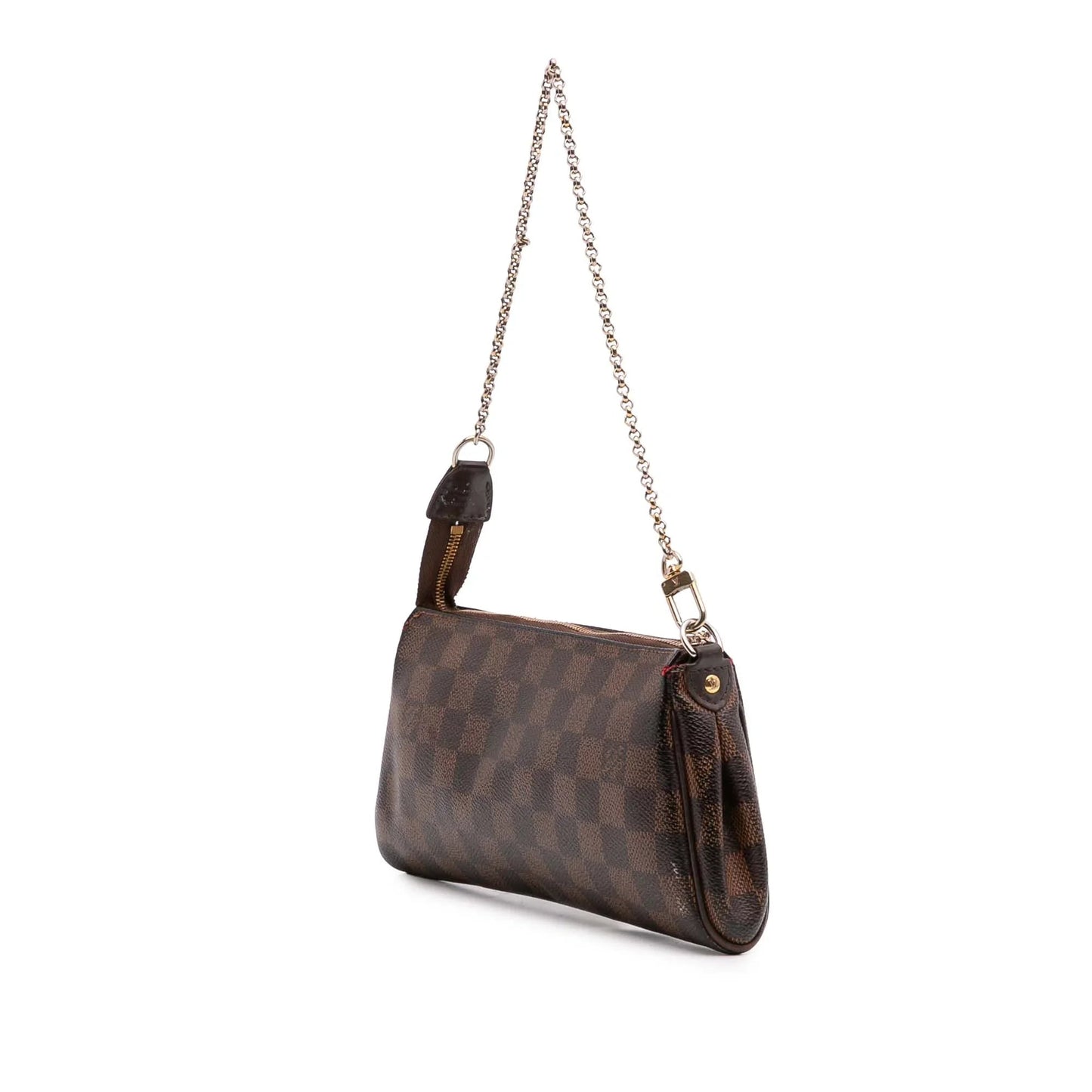 Brown Louis Vuitton Damier Ebene Eva Satchel