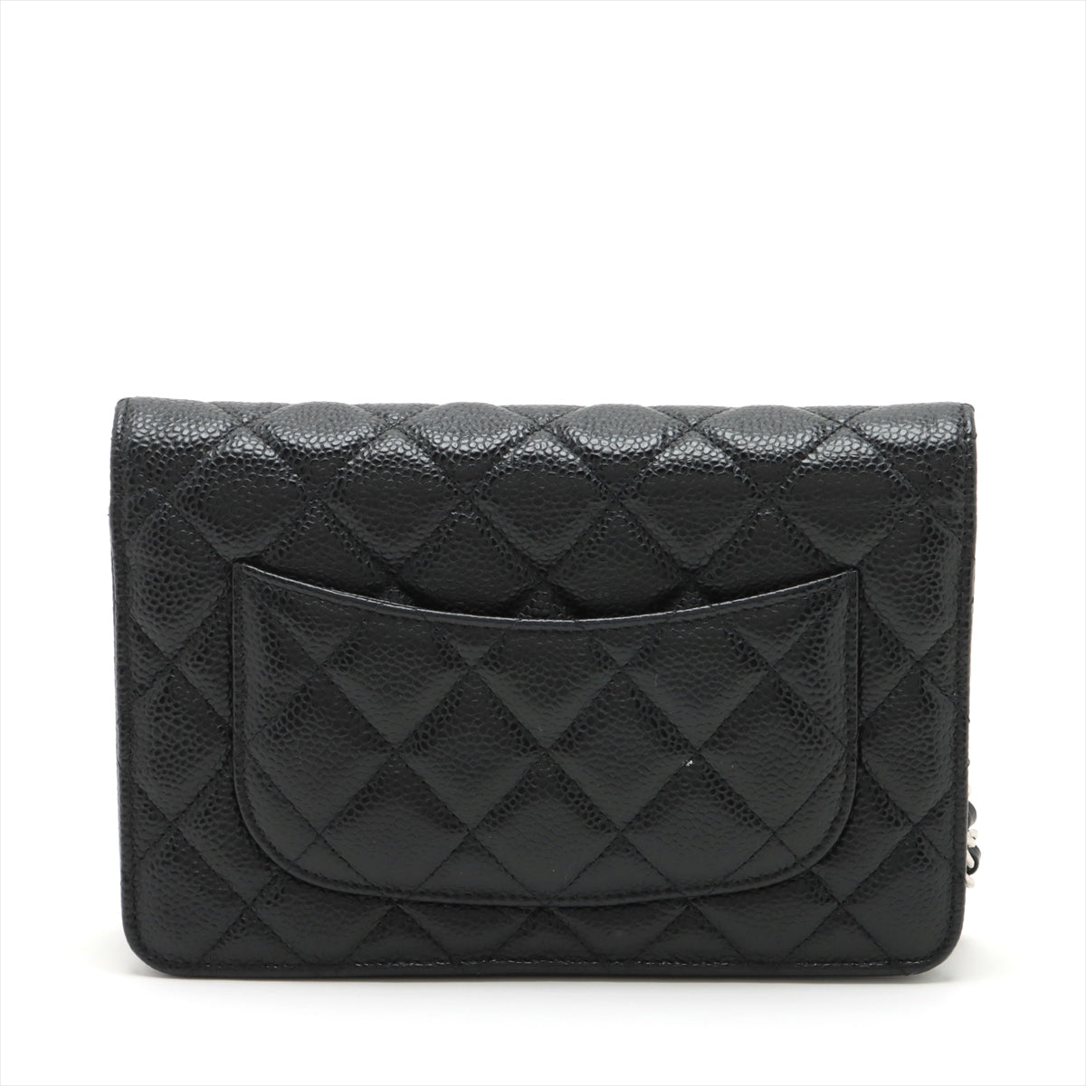 Chanel Caviar Black Wallet on Chain WOC