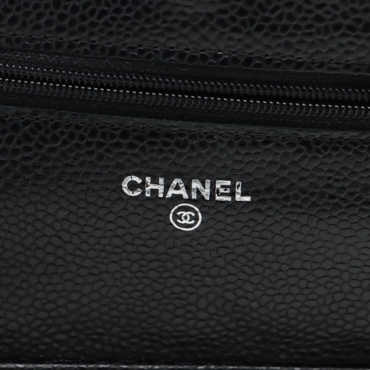 Chanel Caviar Black Wallet on Chain WOC