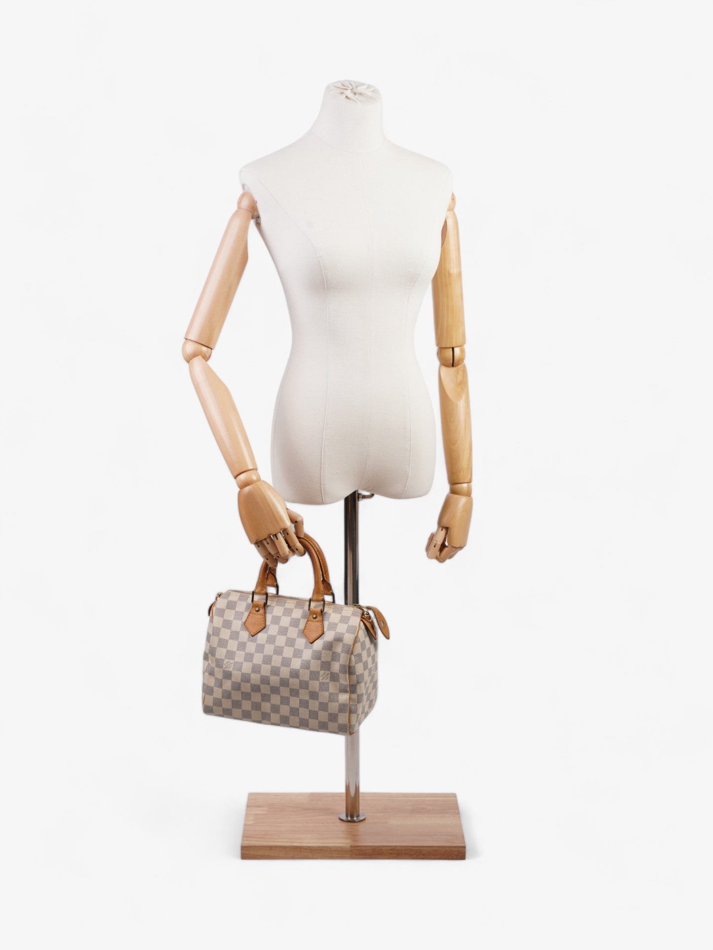Louis Vuitton Speedy Damier Azur Coated Canvas 25