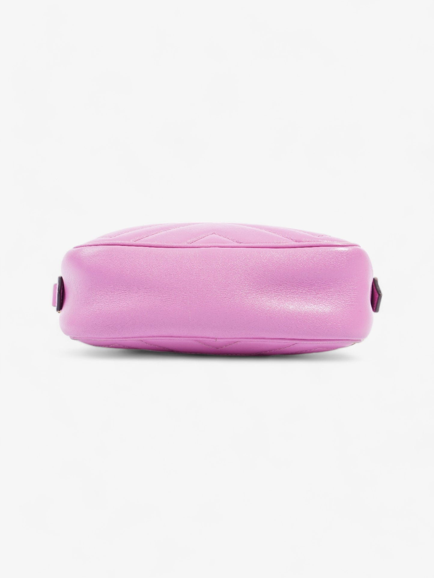 Gucci Marmont Zip Pink Matelasse Leather Mini