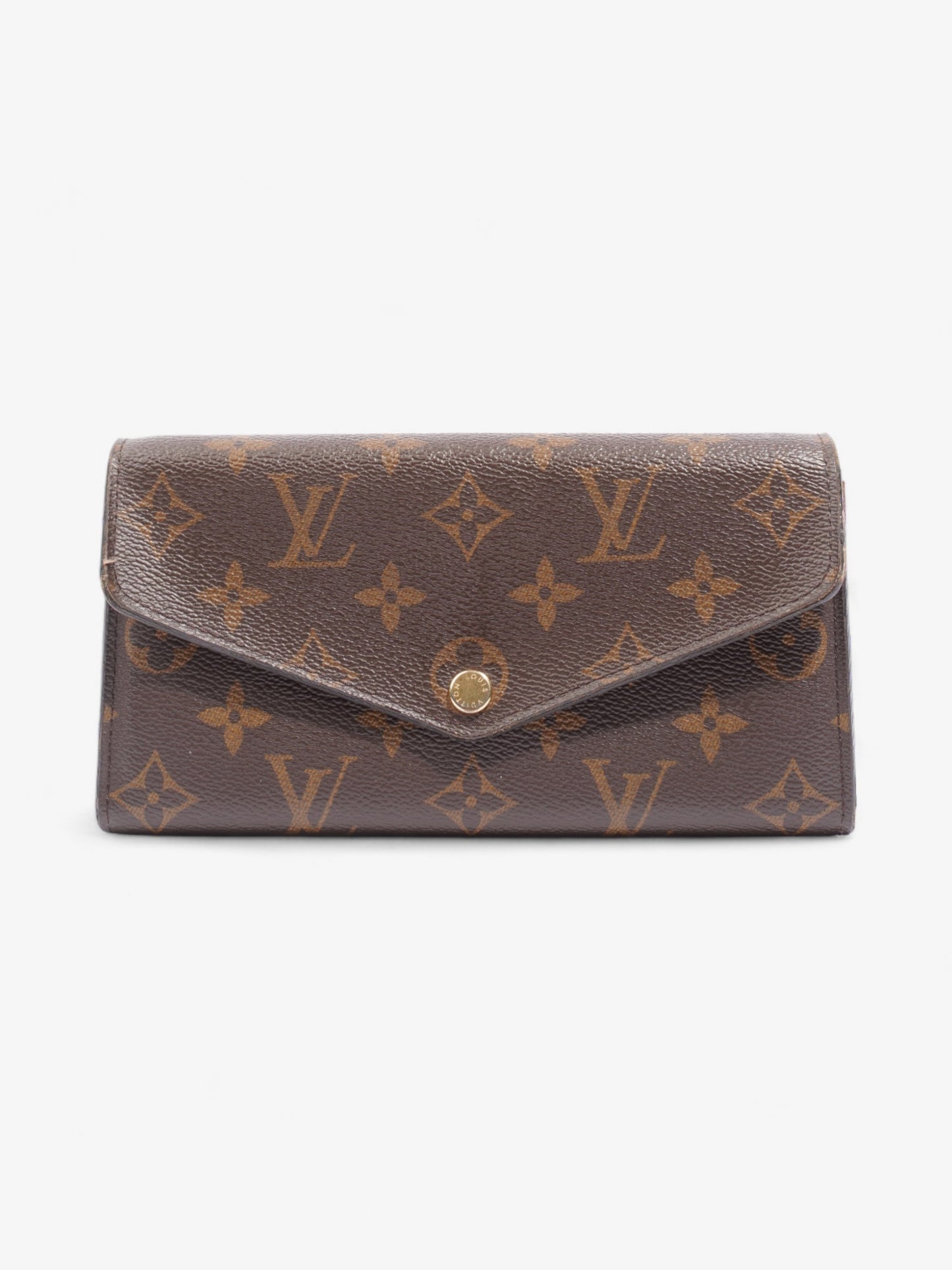Louis Vuitton Sarah Wallet Monogram Coated Canvas