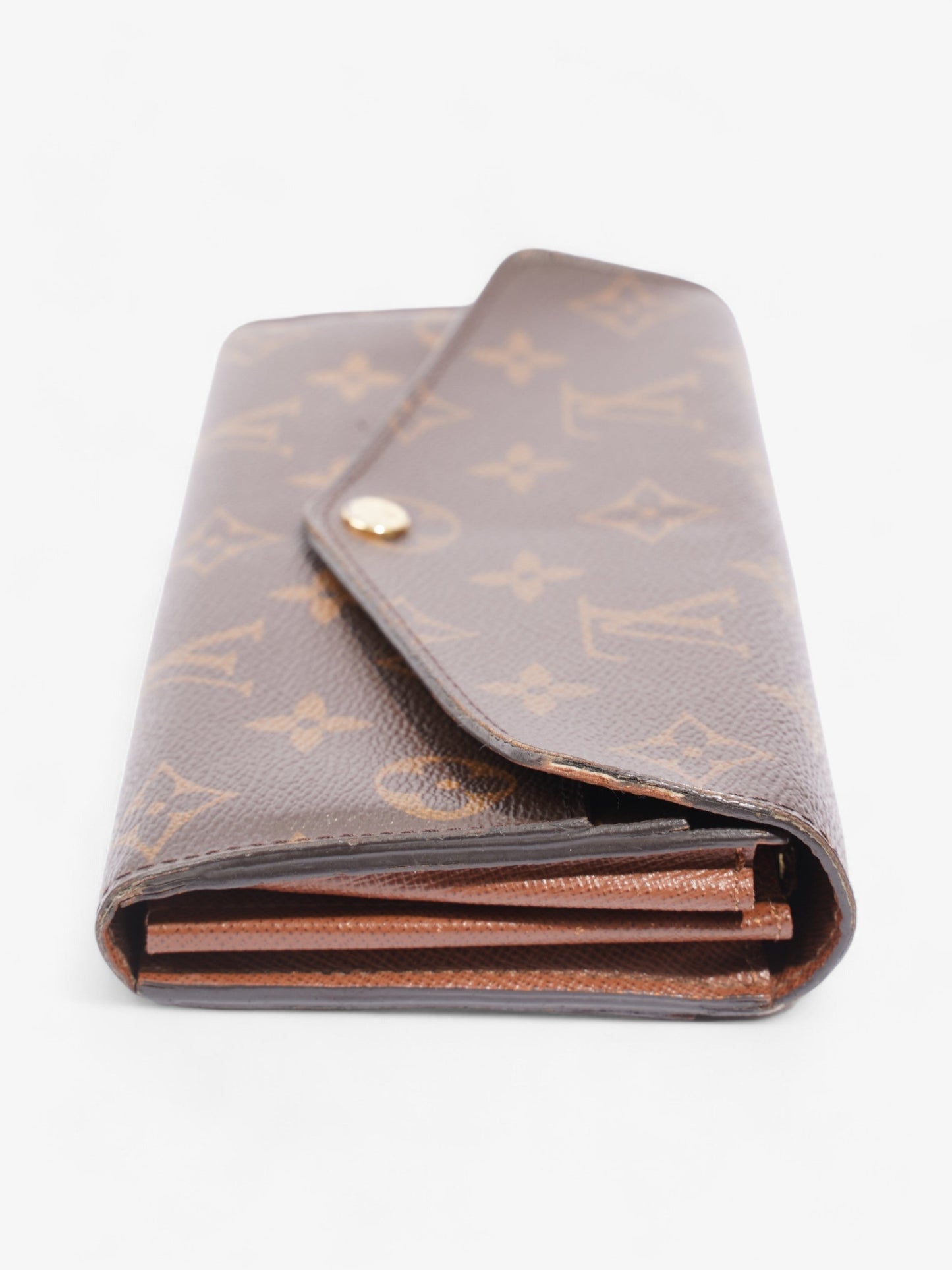 Louis Vuitton Sarah Wallet Monogram Coated Canvas