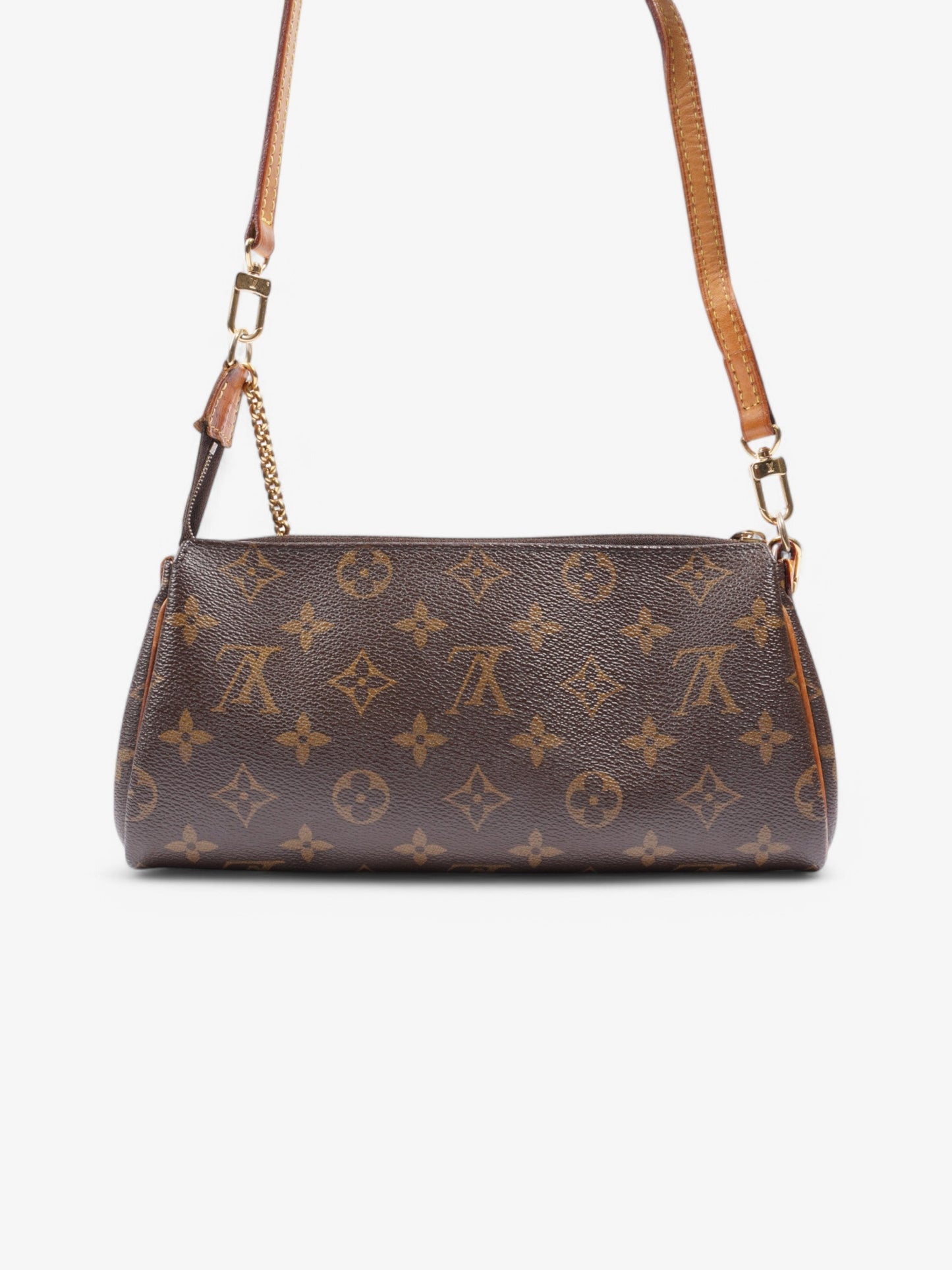 Louis Vuitton Eva Clutch Monogram Coated Canvas