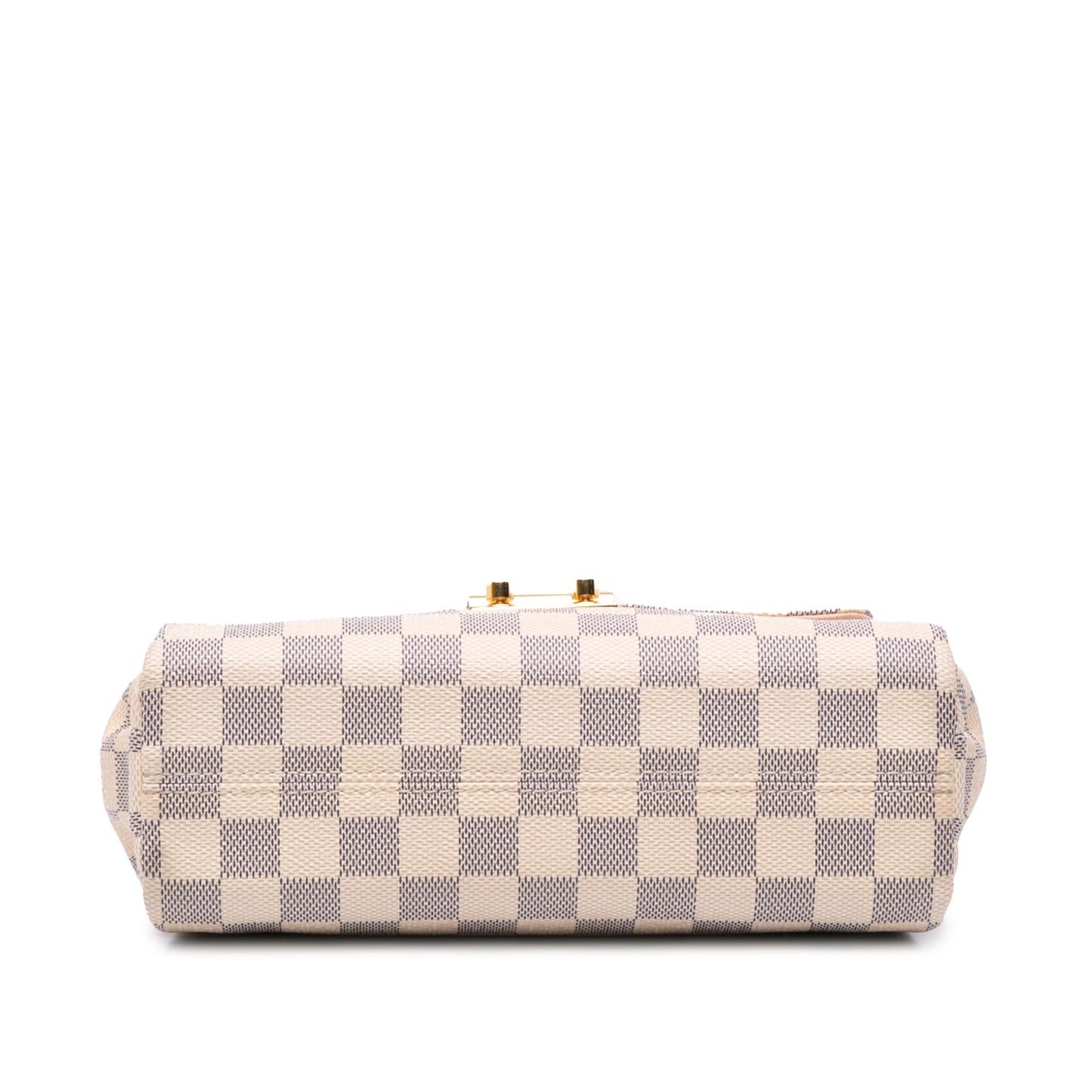 White Louis Vuitton Damier Azur Croisette Satchel