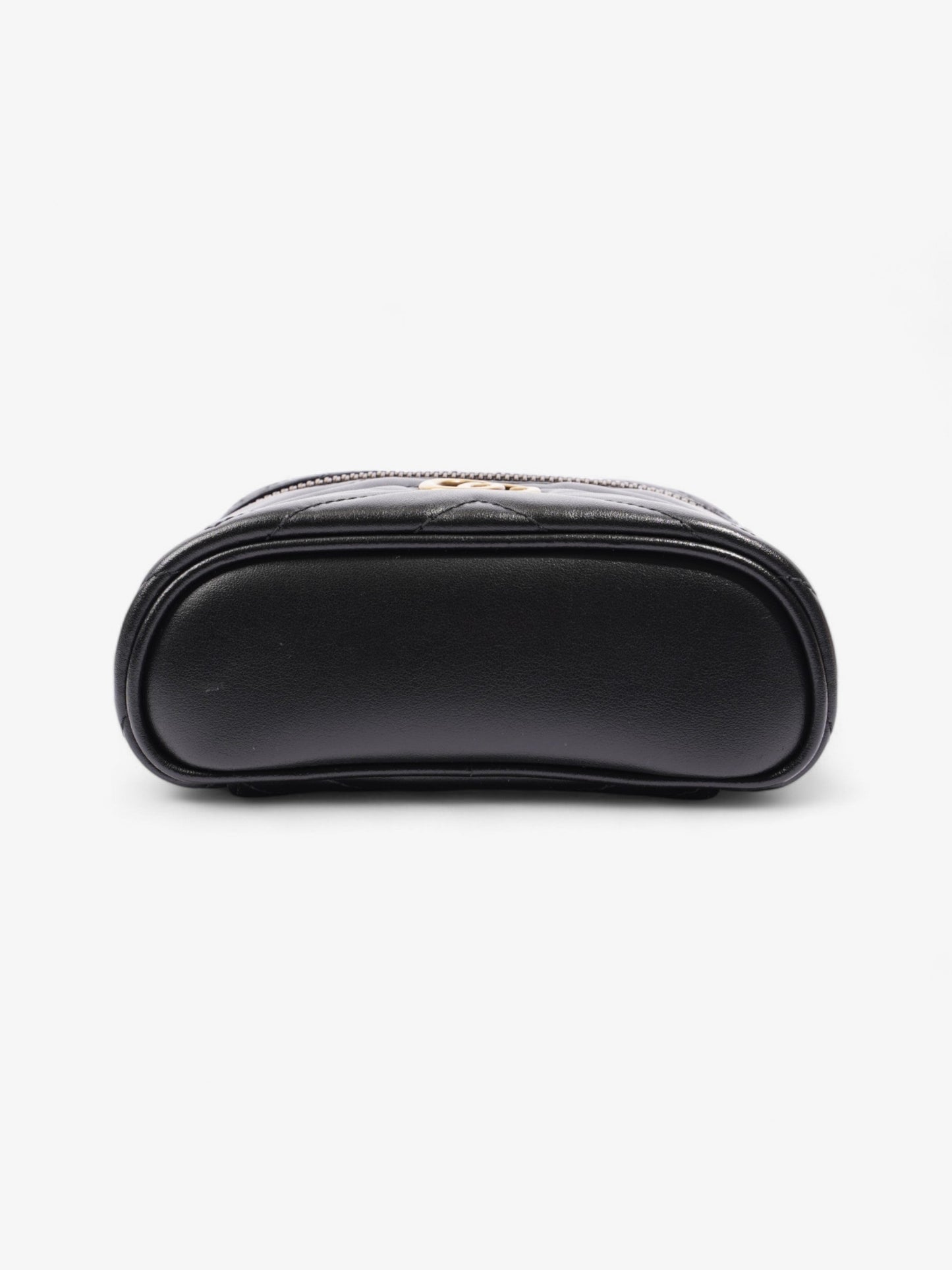 Gucci GG Marmont Vanity Black Matelasse Leather Mini