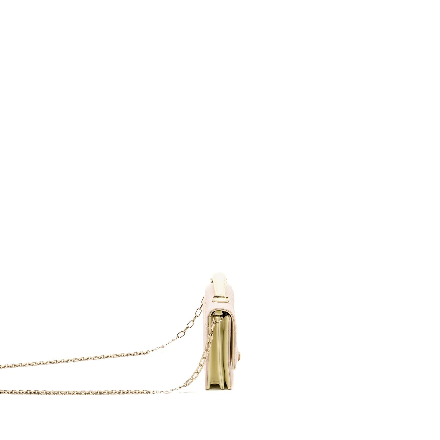 Dior My Dior Mini Purse Lambskin Light Pink/Light Yellow