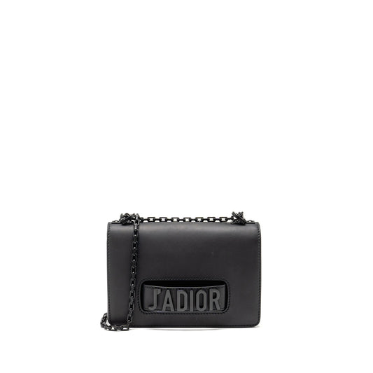 Dior Jadior Flap Purse Calfskin So Black