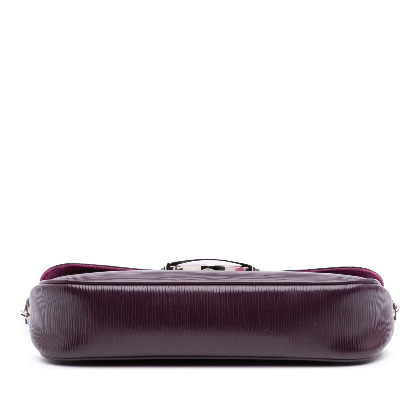 Purple Louis Vuitton Epi Pochette Montaigne Shoulder Bag