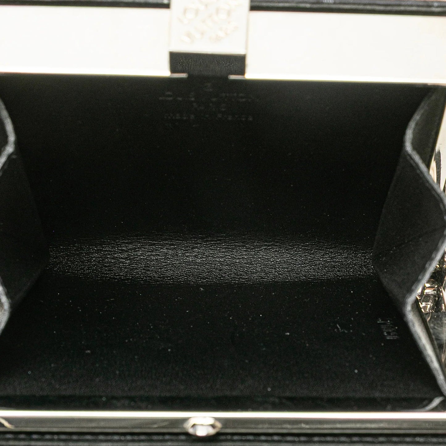 Black Louis Vuitton Monogram Satin Mini Ange Crossbody Bag