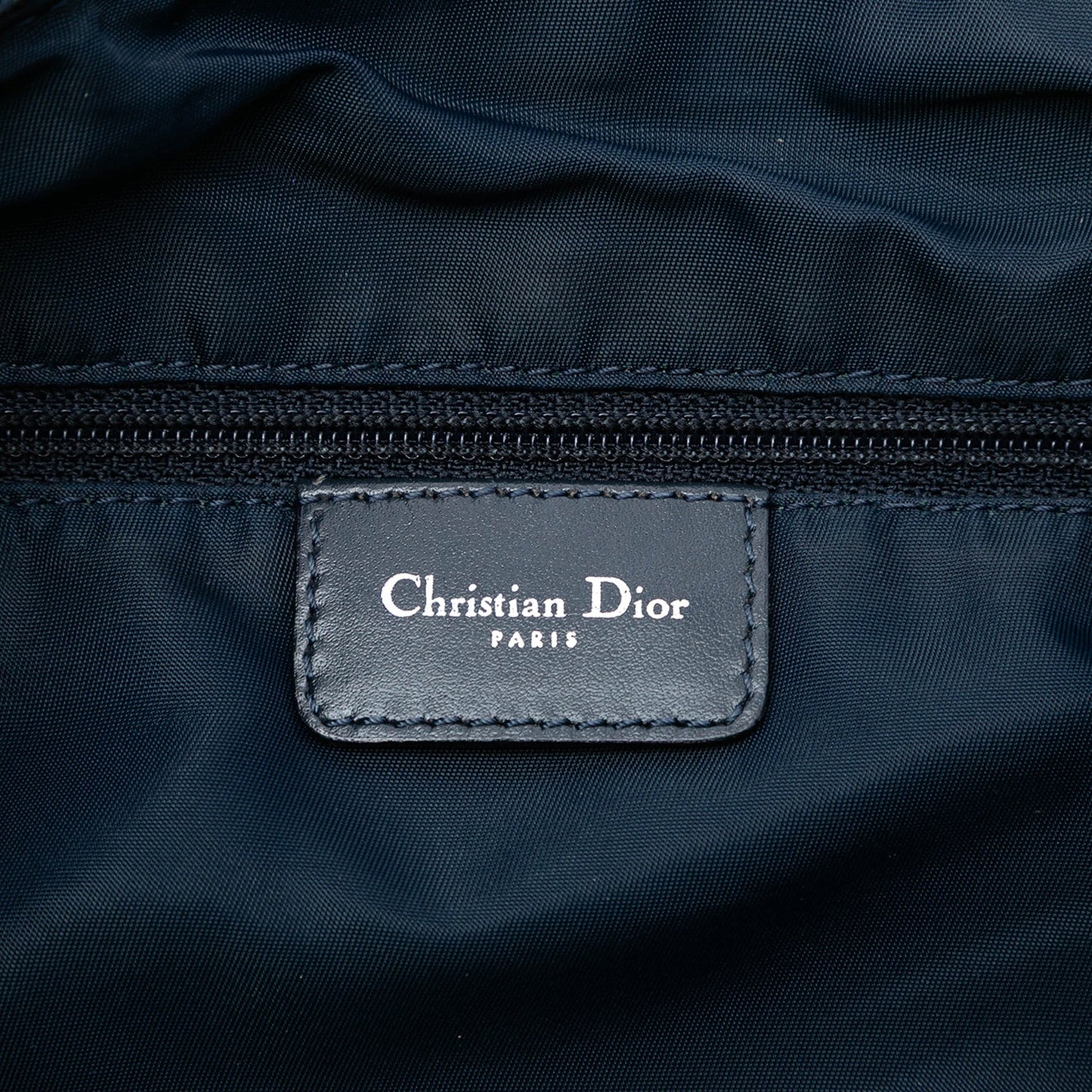 Blue Dior Diorissimo Trotter Canvas Crossbody