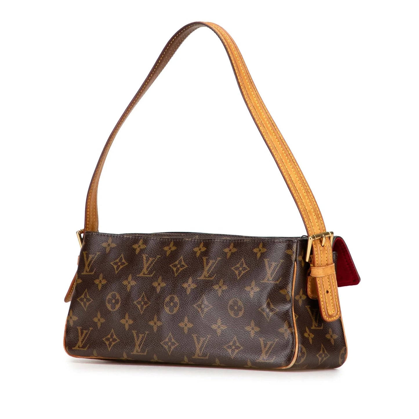 Brown Louis Vuitton Monogram Viva Cite MM Shoulder Bag