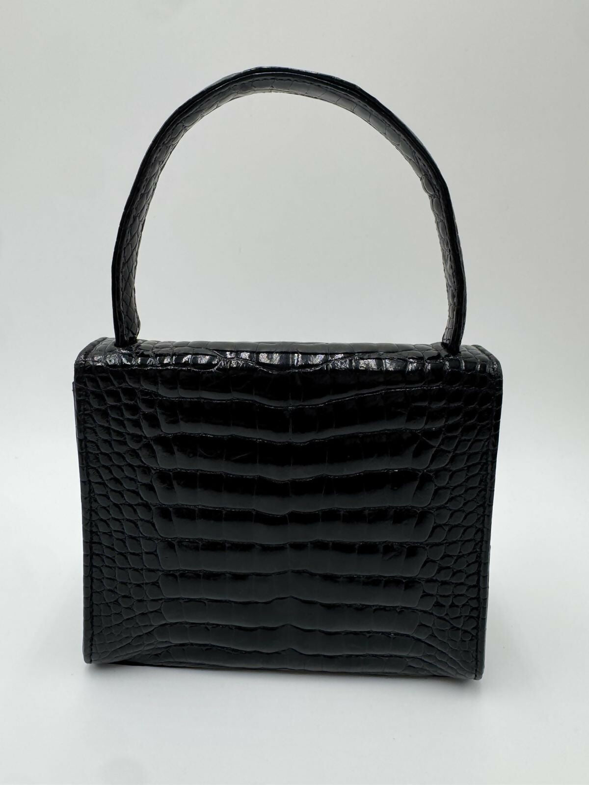 Chanel  Exotic Crocodile Top Handle Bag