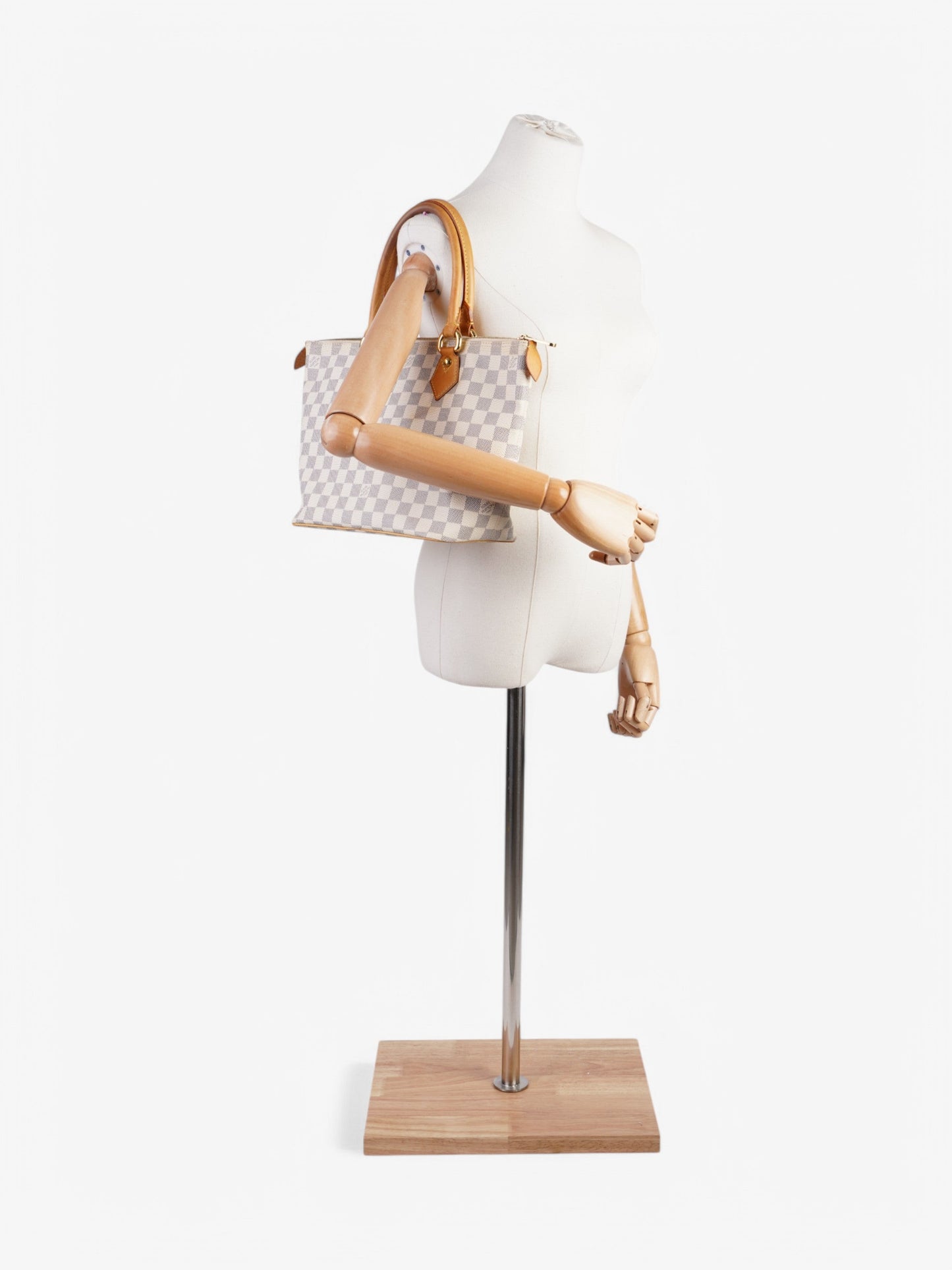 Louis Vuitton Saleya Damier Azur Coated Canvas PM