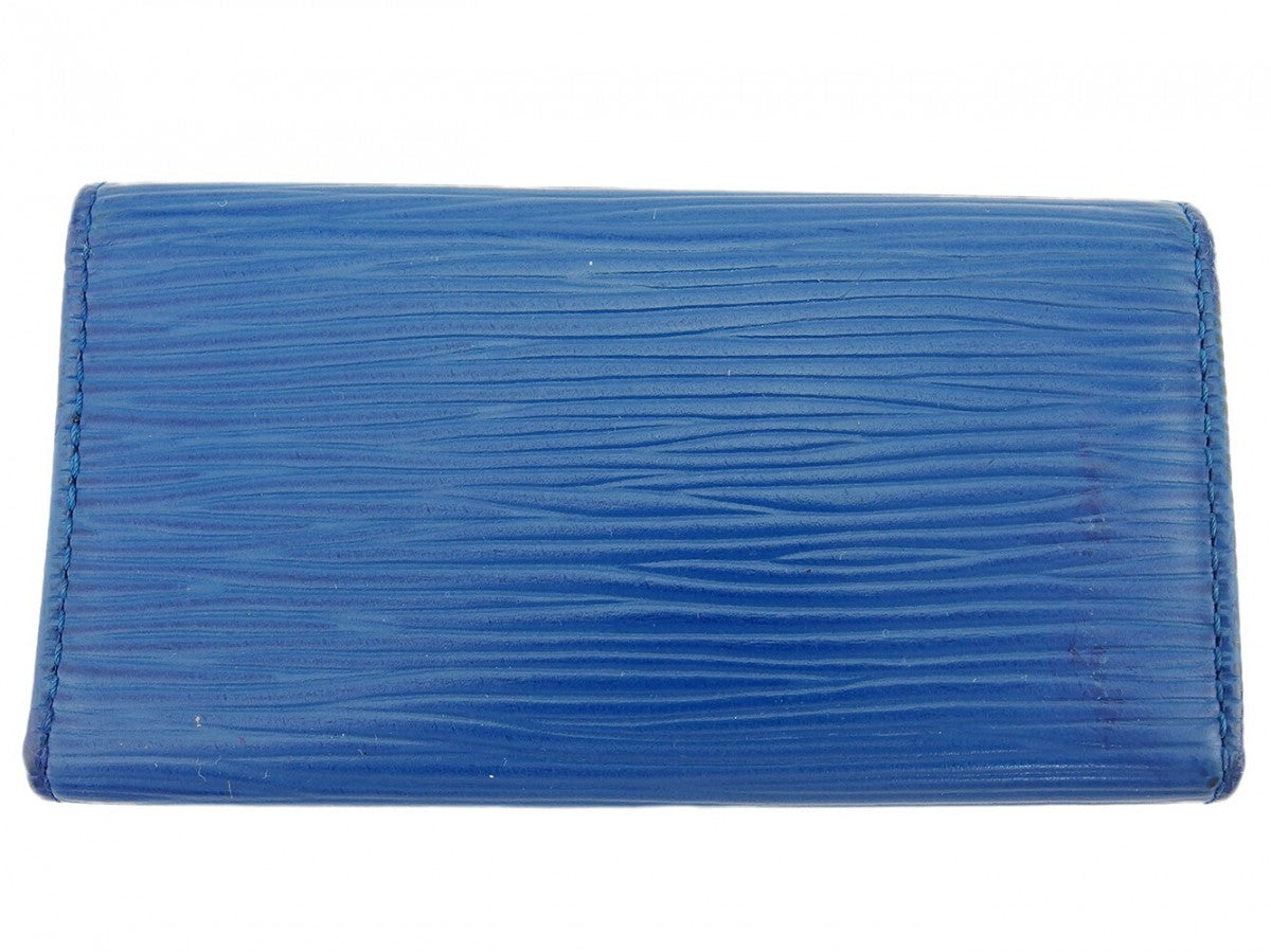 LOUIS VUITTON Key case Key holder  M63825 Toledo Blue (discontinued color) /Multicles4