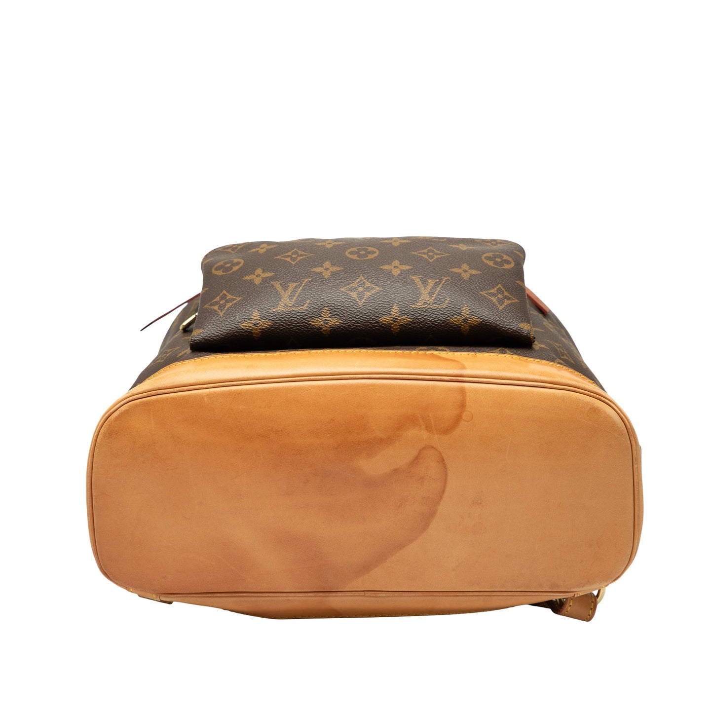Brown Louis Vuitton Monogram Montsouris GM Backpack