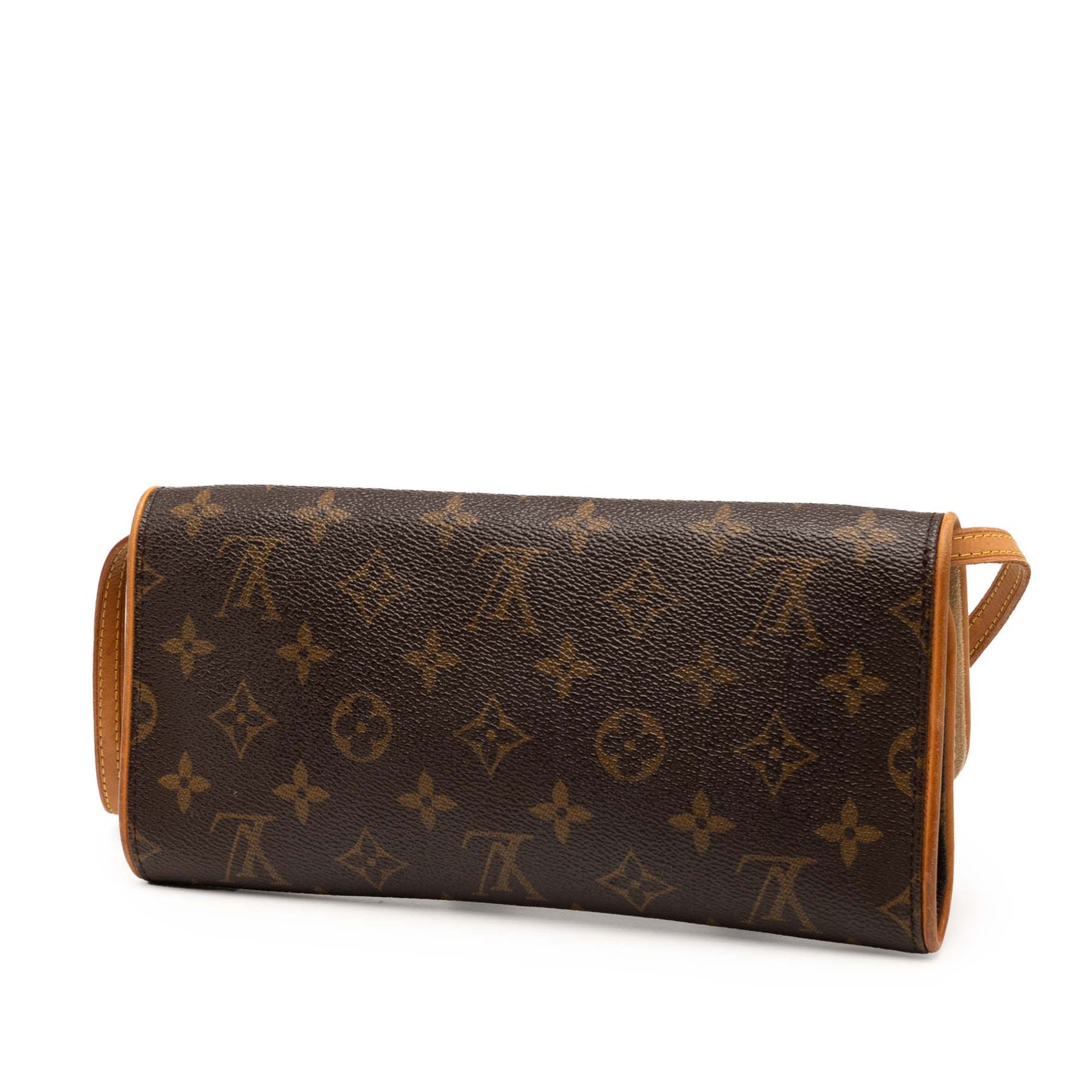 Brown Louis Vuitton Monogram Pochette Twin GM Crossbody Bag