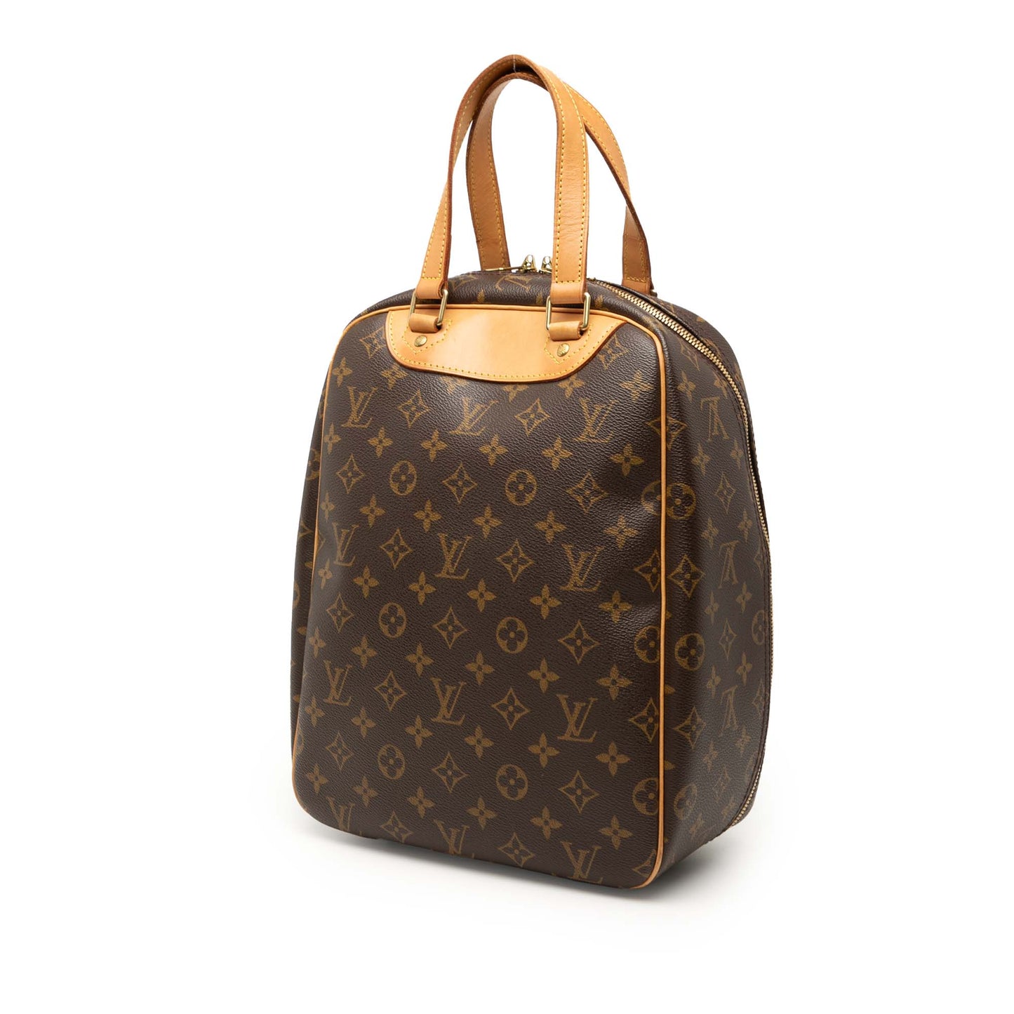 Brown Louis Vuitton Monogram Excursion Handbag