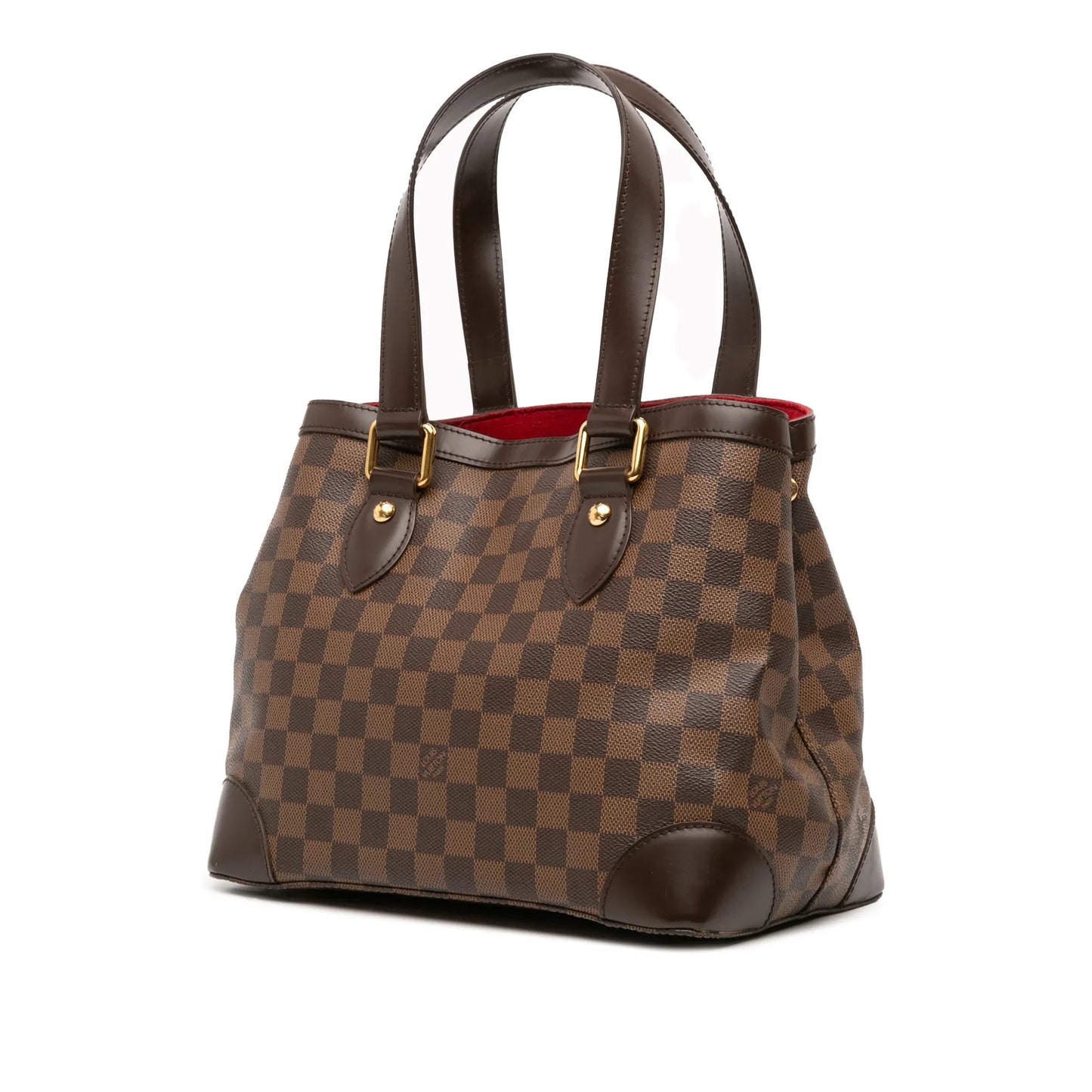 Brown Louis Vuitton Damier Ebene Hampstead PM Tote Bag