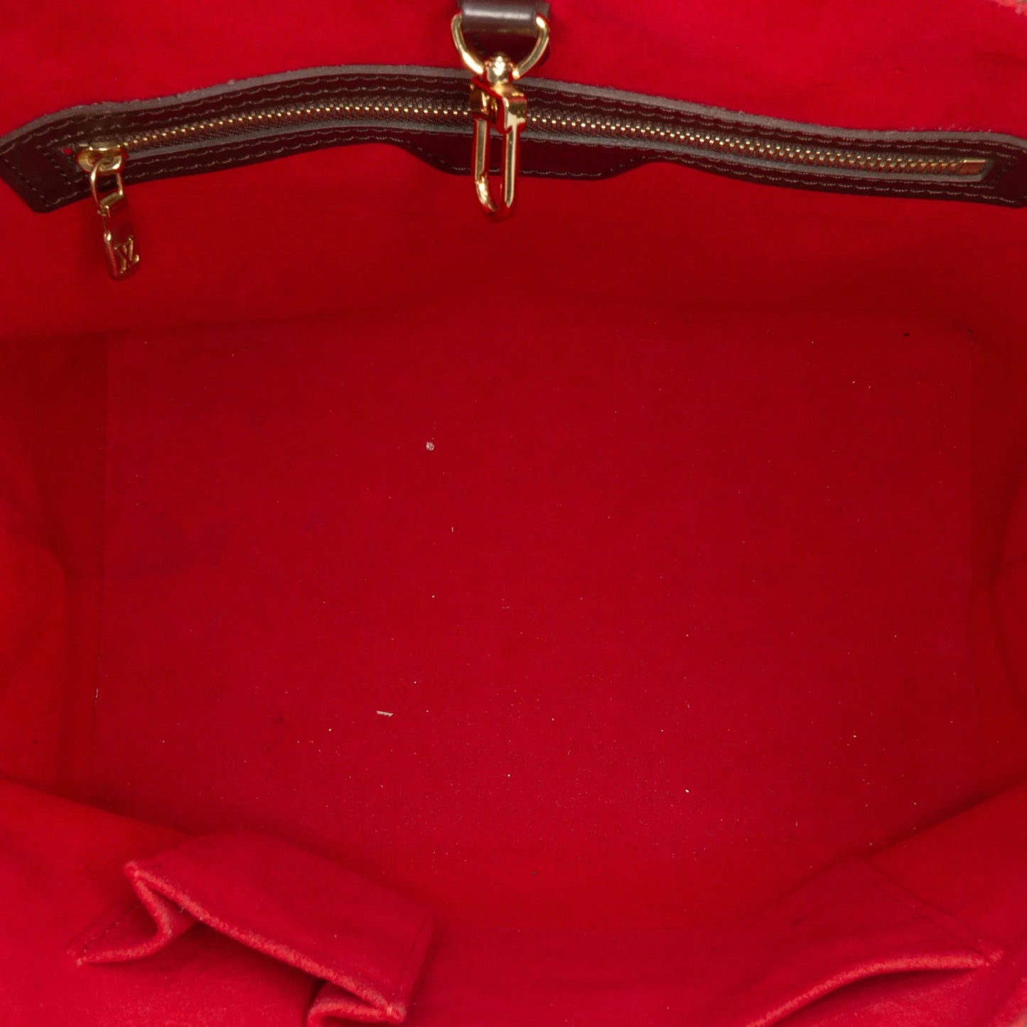 Brown Louis Vuitton Damier Ebene Hampstead PM Tote Bag