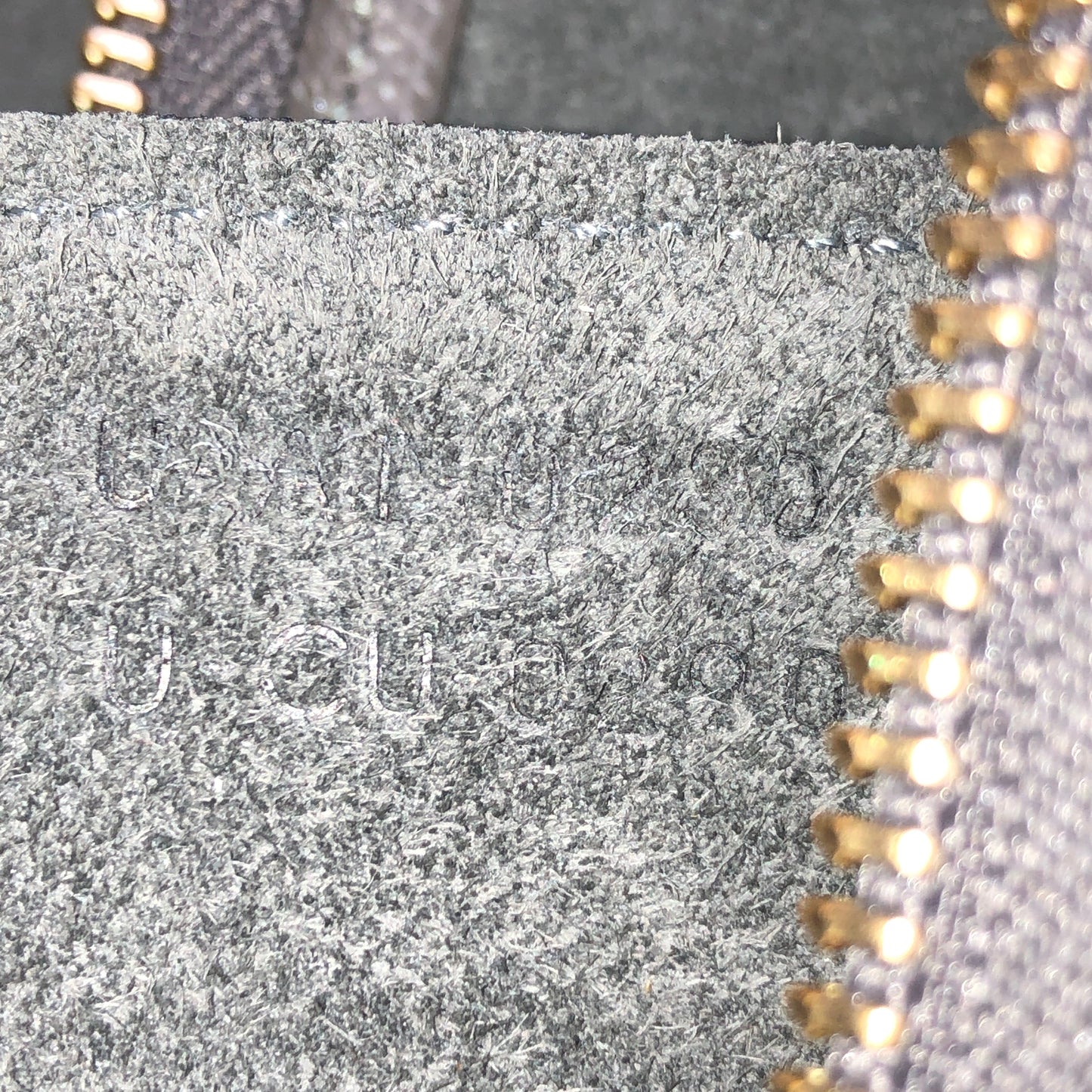 Celine Mini Belt Bag Grey Grained Leather Handbag