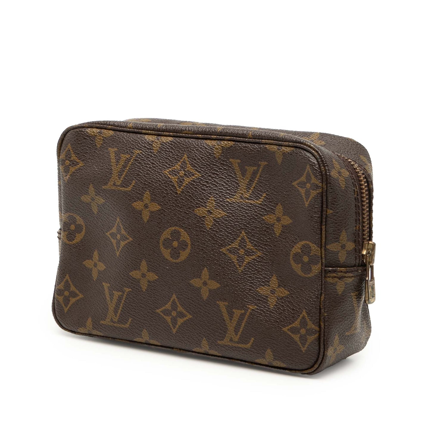 Brown Louis Vuitton Monogram Trousse Toilette 18 Clutch Bag
