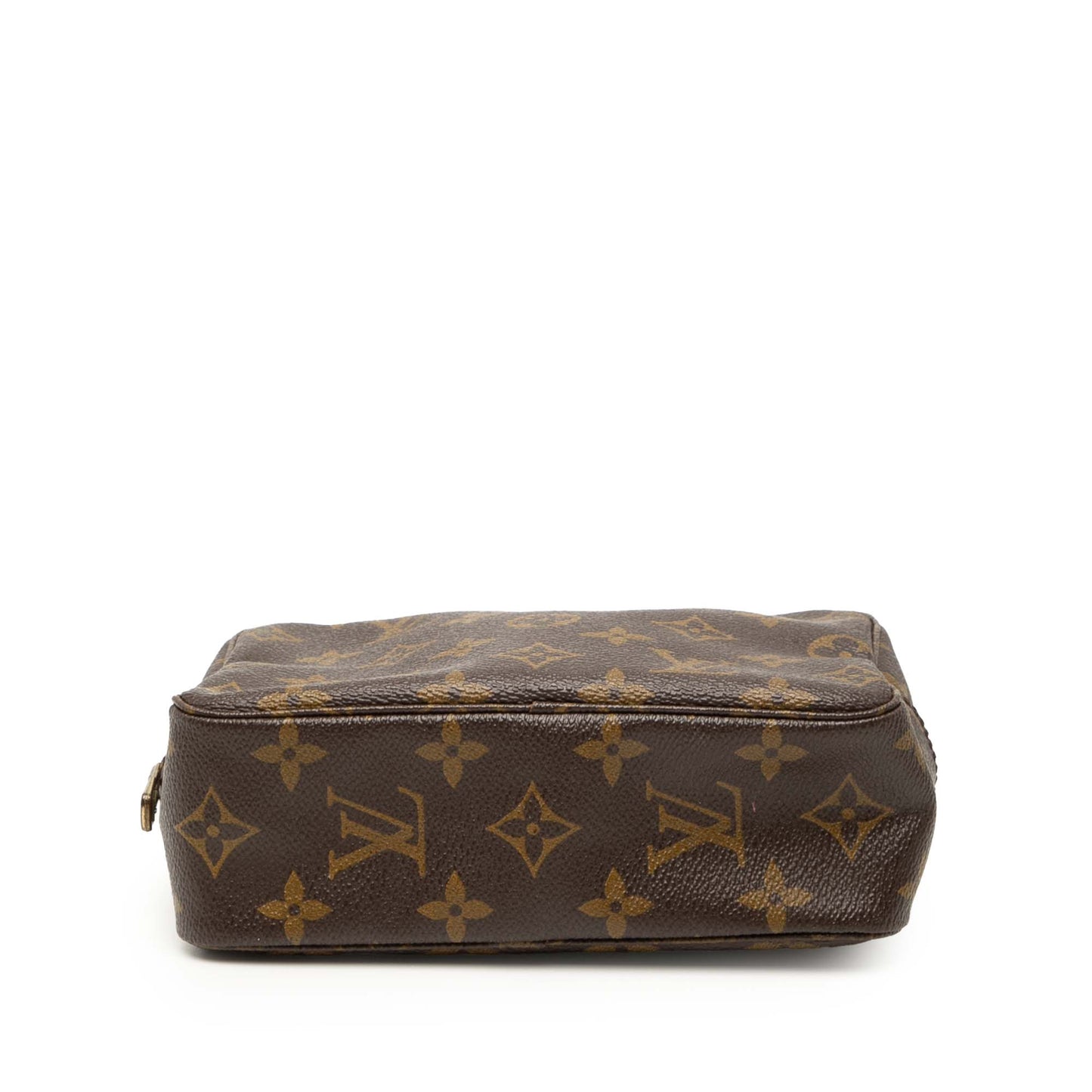 Brown Louis Vuitton Monogram Trousse Toilette 18 Clutch Bag