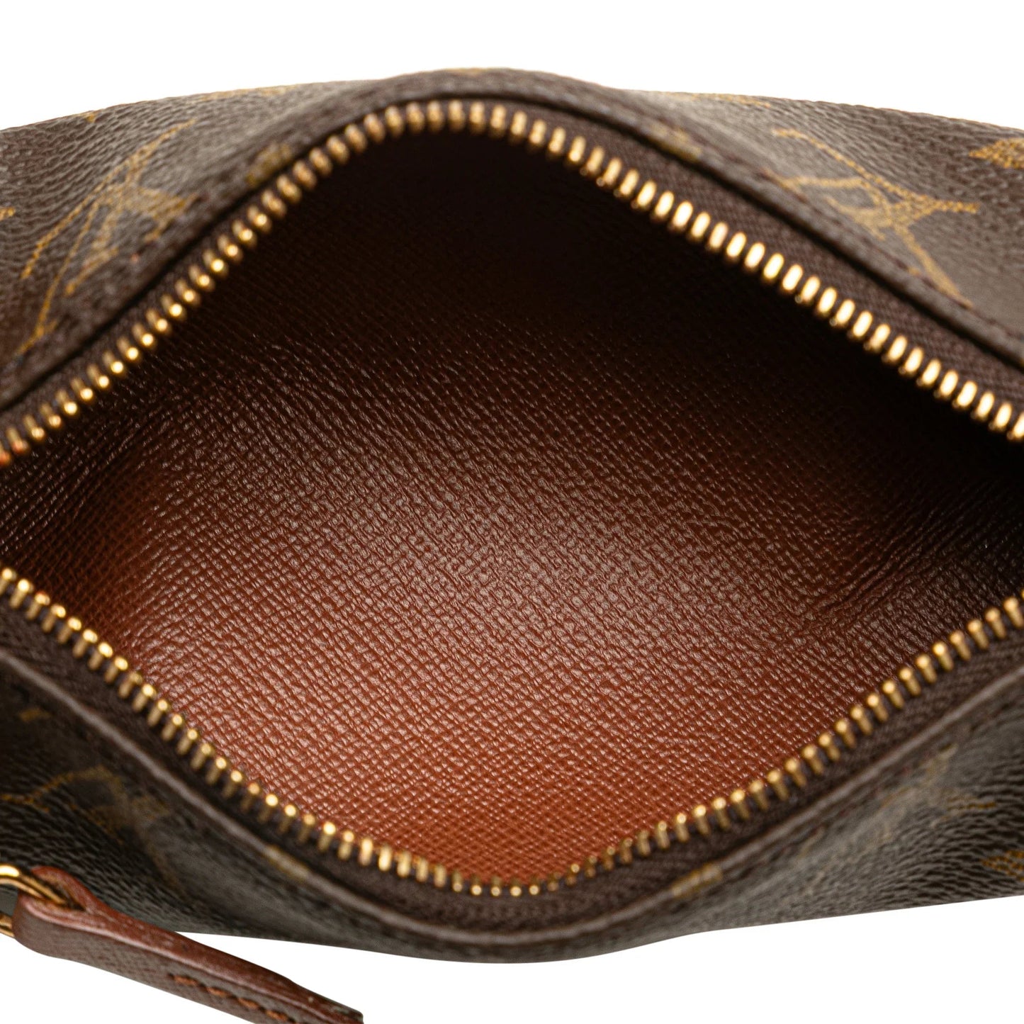 Brown Louis Vuitton Monogram Papillon Pochette Handbag