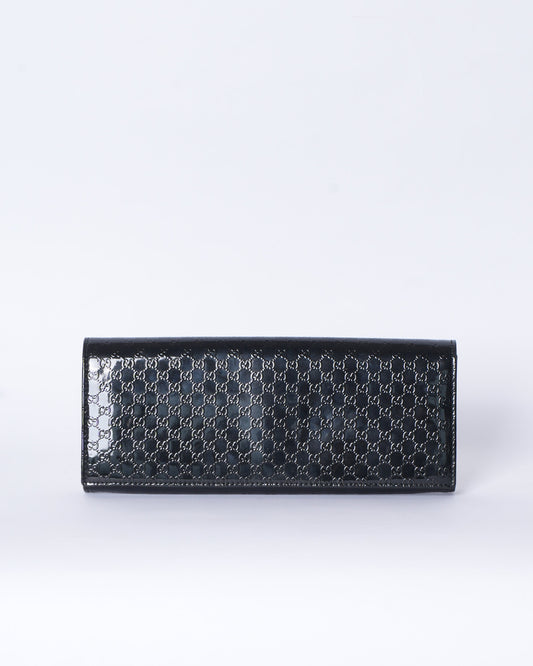 Gucci Lou Monogram Leather Clutch