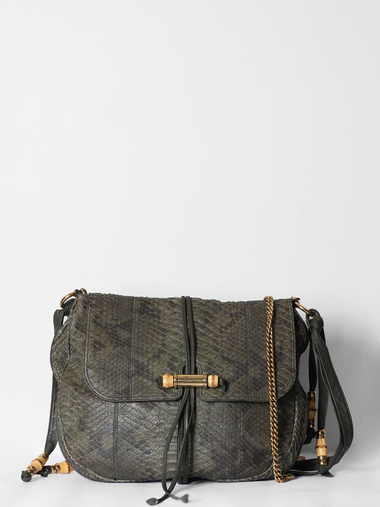 Gucci Lou Chain Leather Shoulder Bag