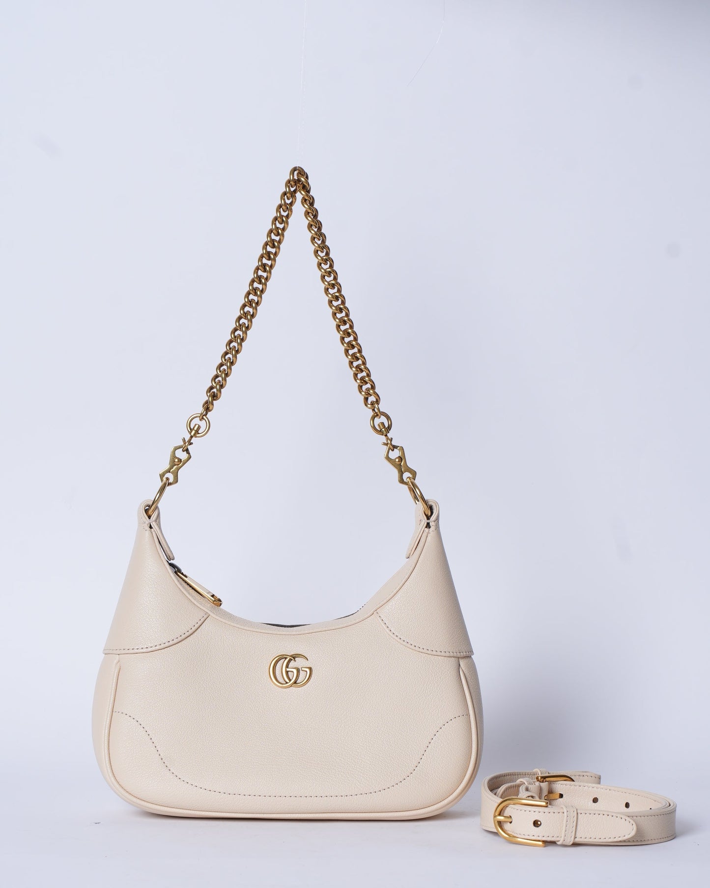 Gucci Lou Leather Shoulder Bag