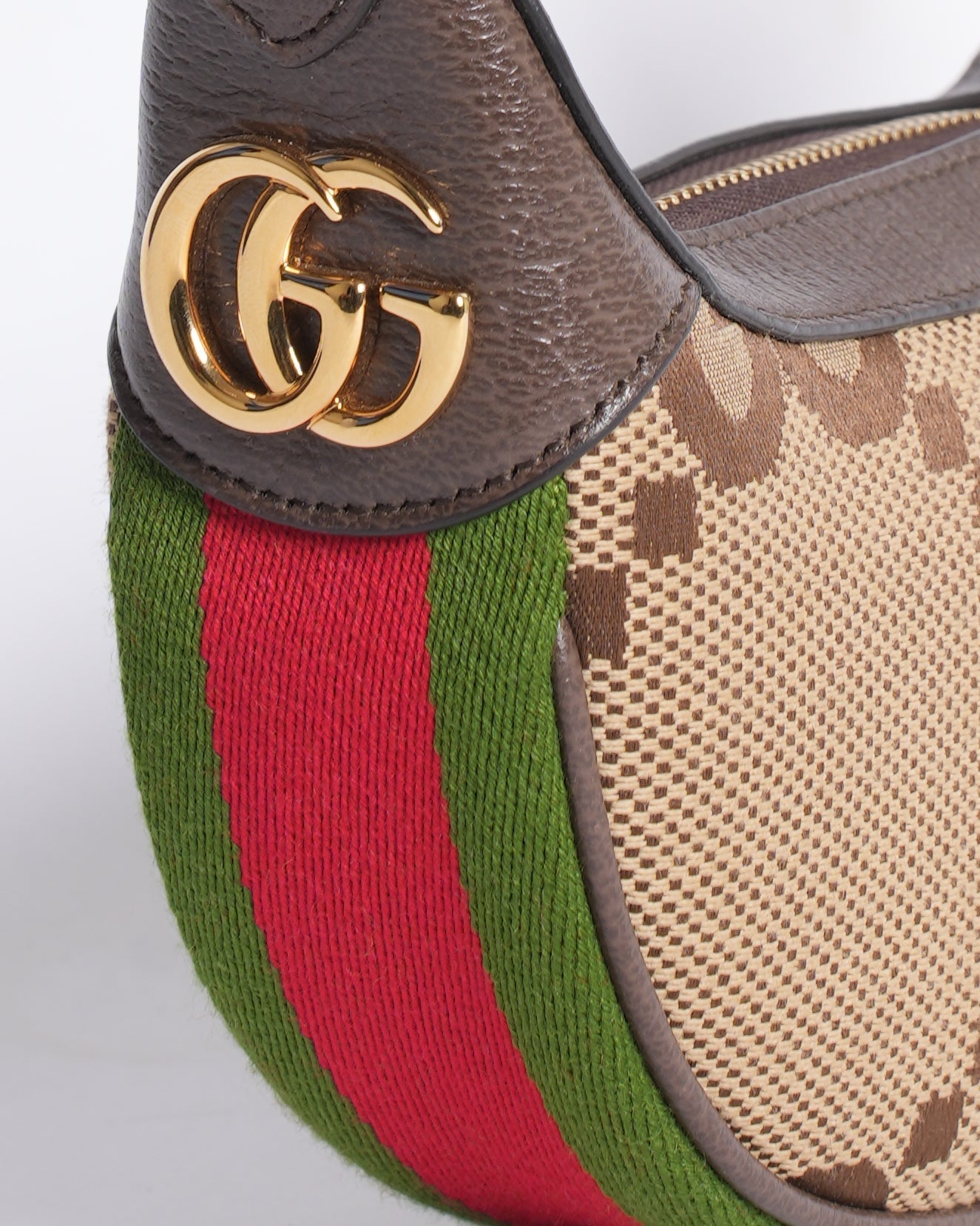 Gucci Lou Canvas Shoulder Bag
