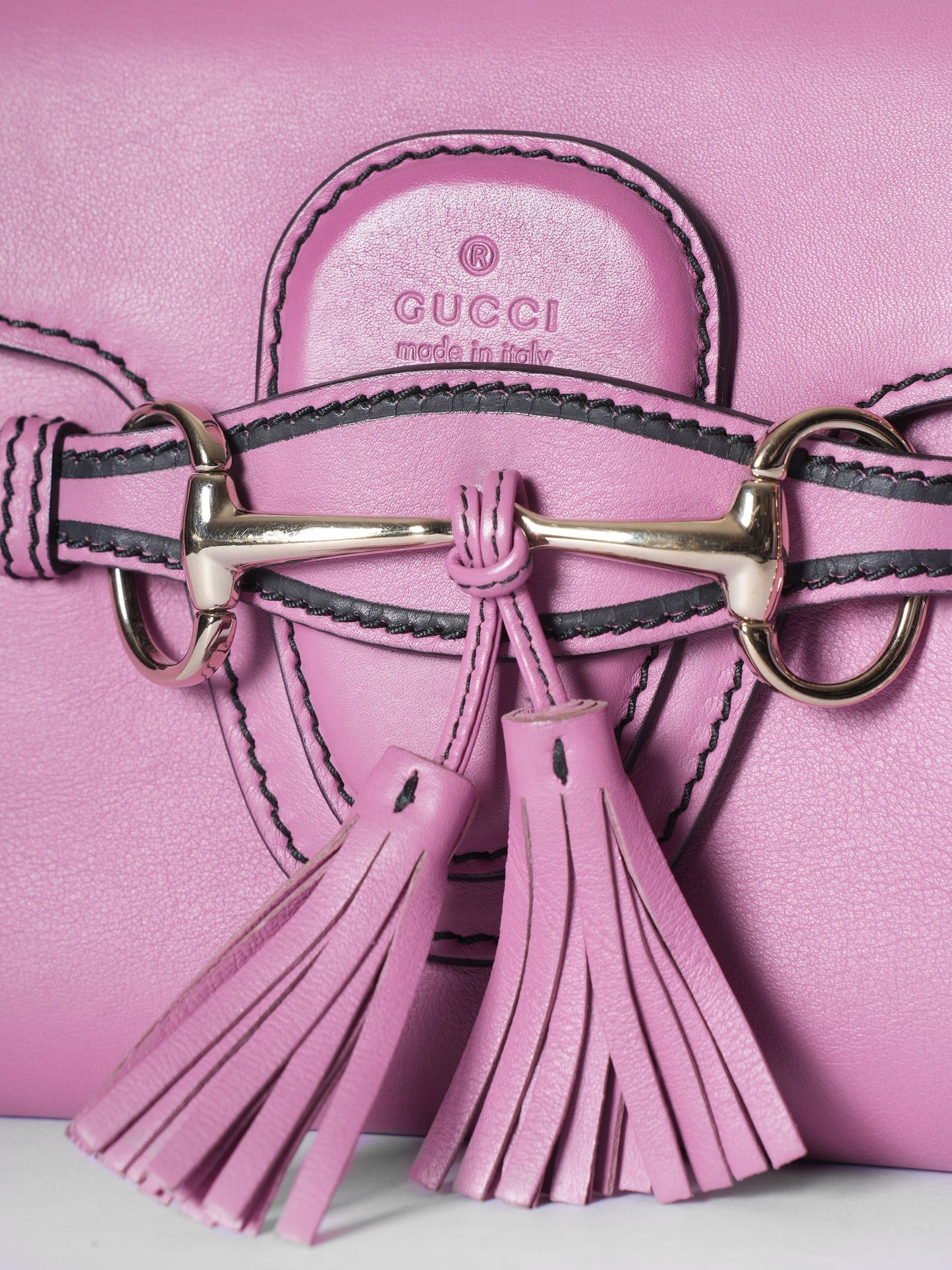 Gucci Lou Chain Leather Shoulder Bag