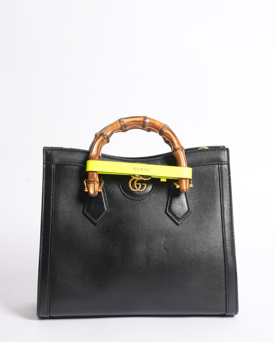 Gucci Leather Top Handle Crossbody