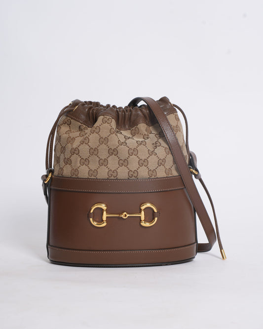 Gucci Leather Canvas Crossbody