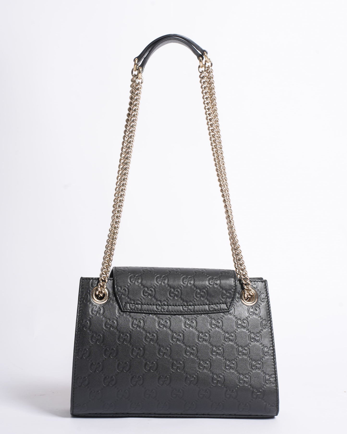 Gucci Chain Leather Shoulder Bag