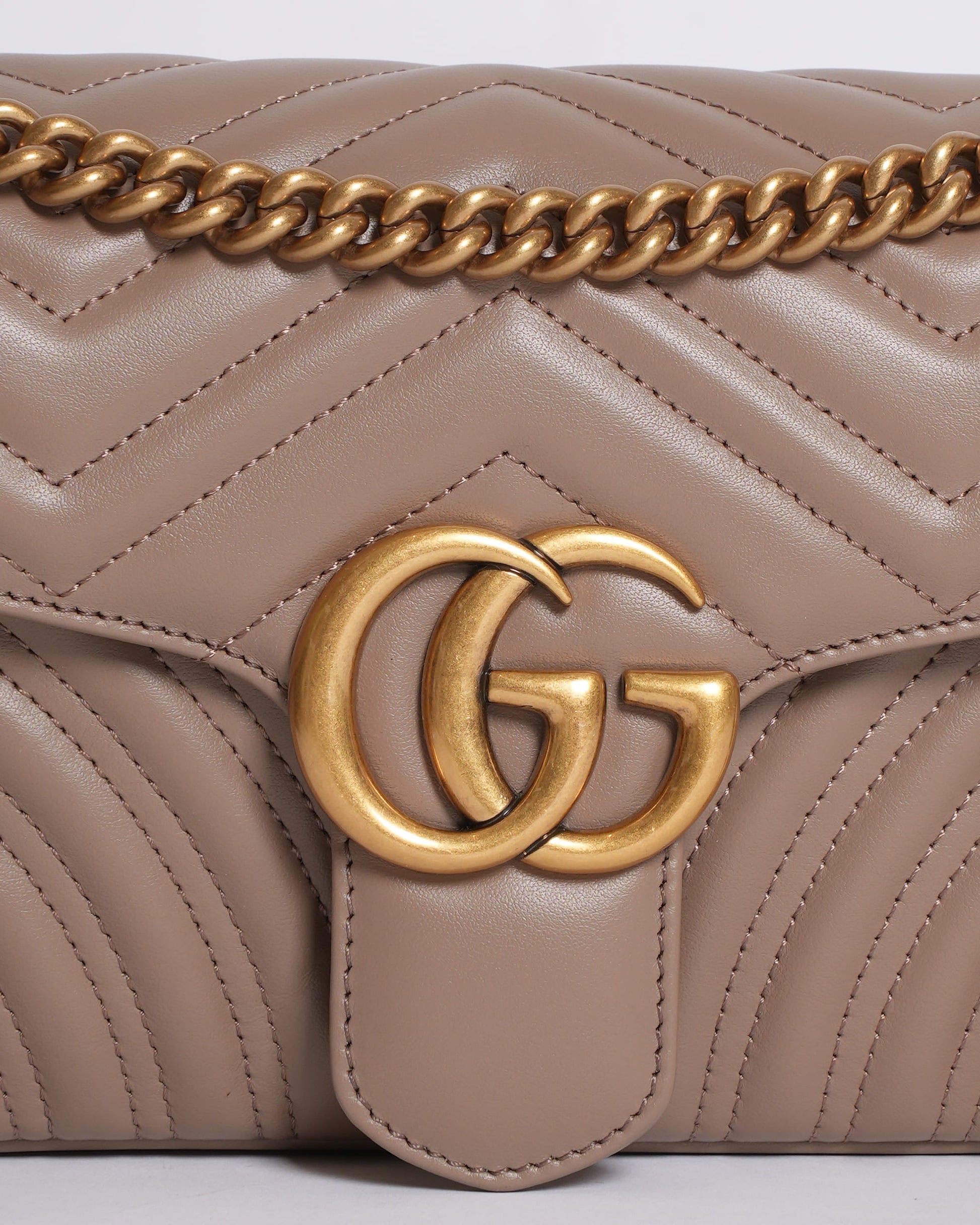 Gucci Chain Leather Crossbody